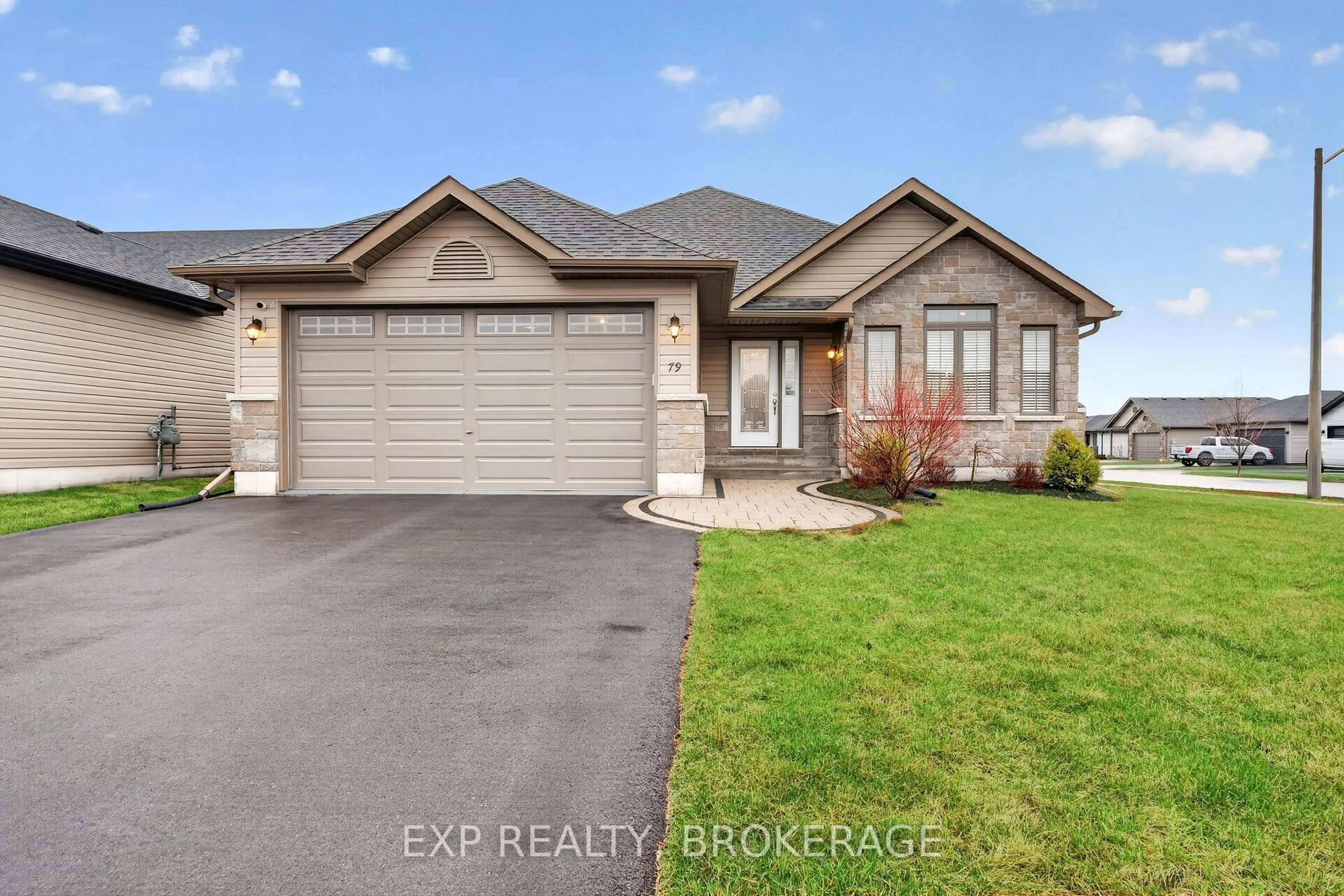 Home with brick exterior material, street for 79 DEACON Pl, Belleville Ontario K8P 0G4