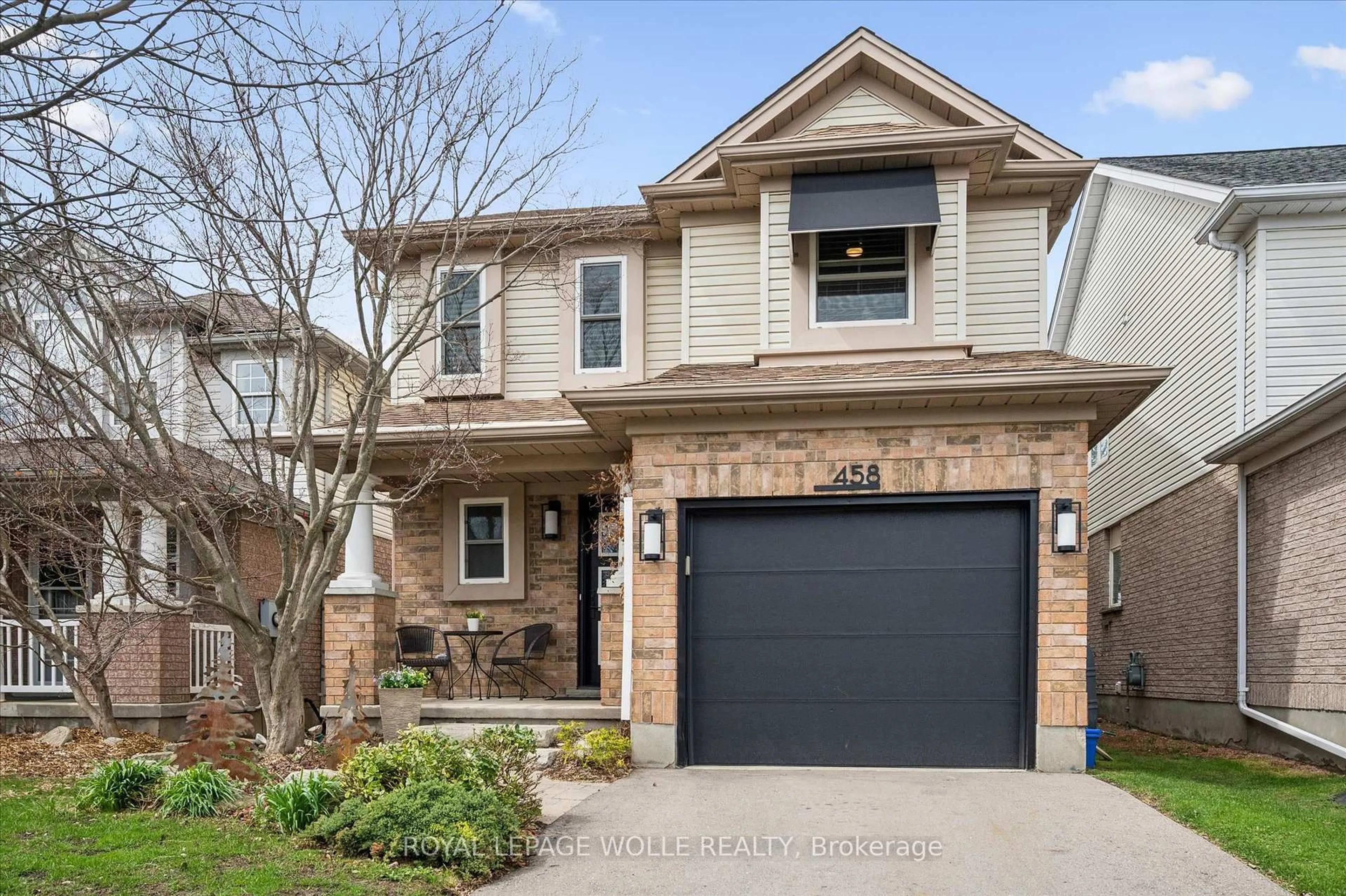 Home with brick exterior material, street for 458 Citadel Crt, Waterloo Ontario N2K 3Y5