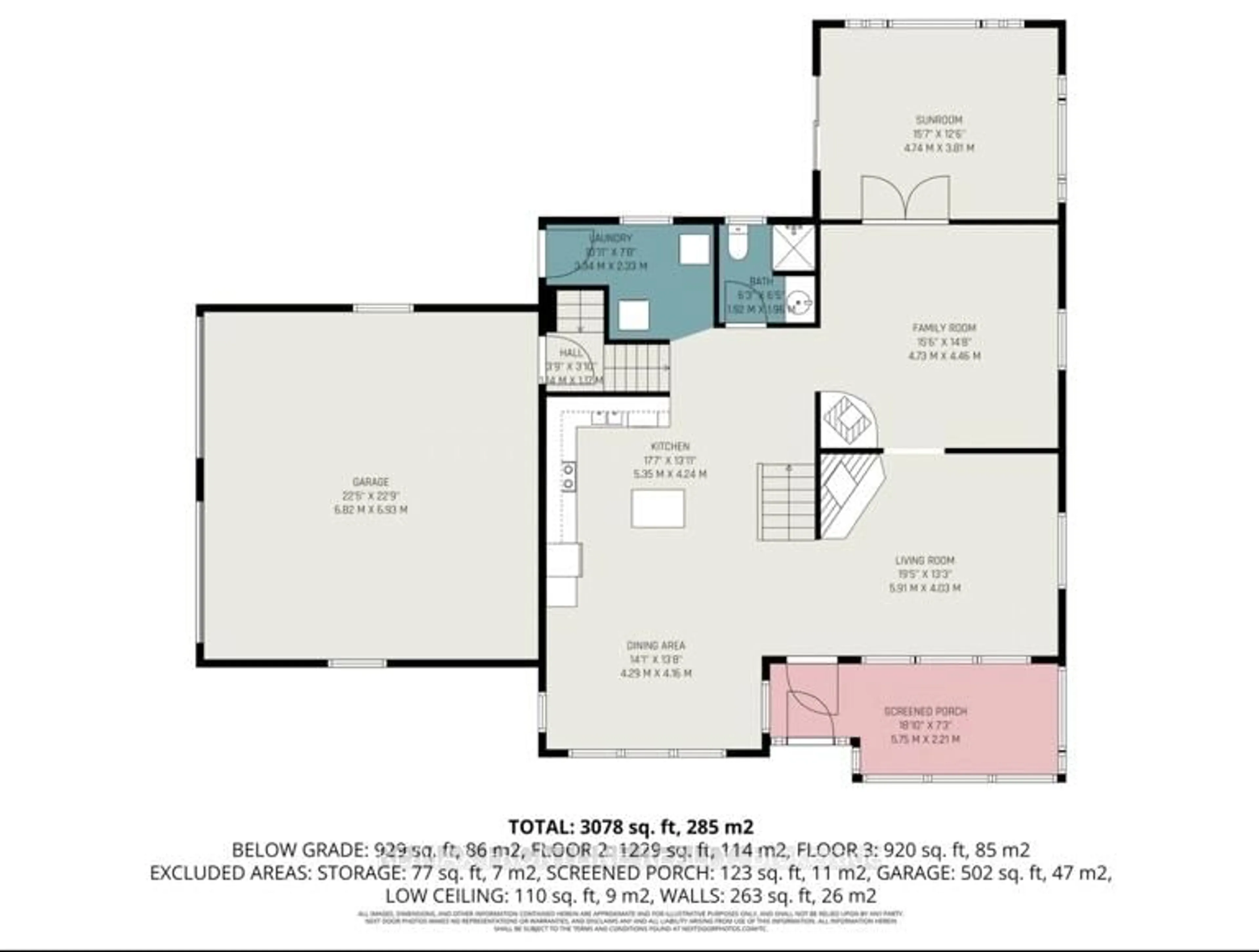 Floor plan for 510 Port Elmsley Rd, Perth Ontario K7H 3C7
