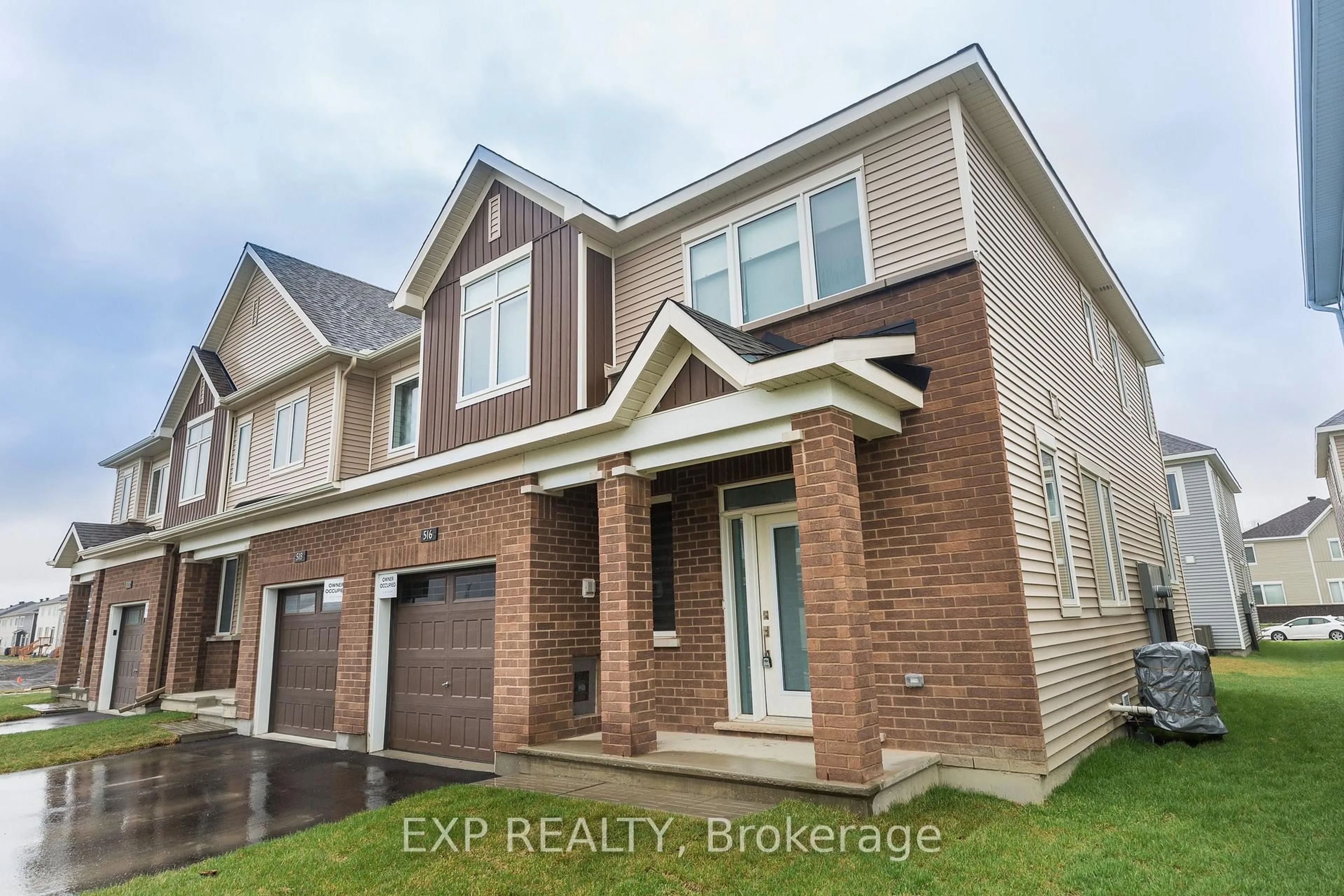 Home with brick exterior material, street for 516 Loury Row, Ottawa Ontario K1W 0M7