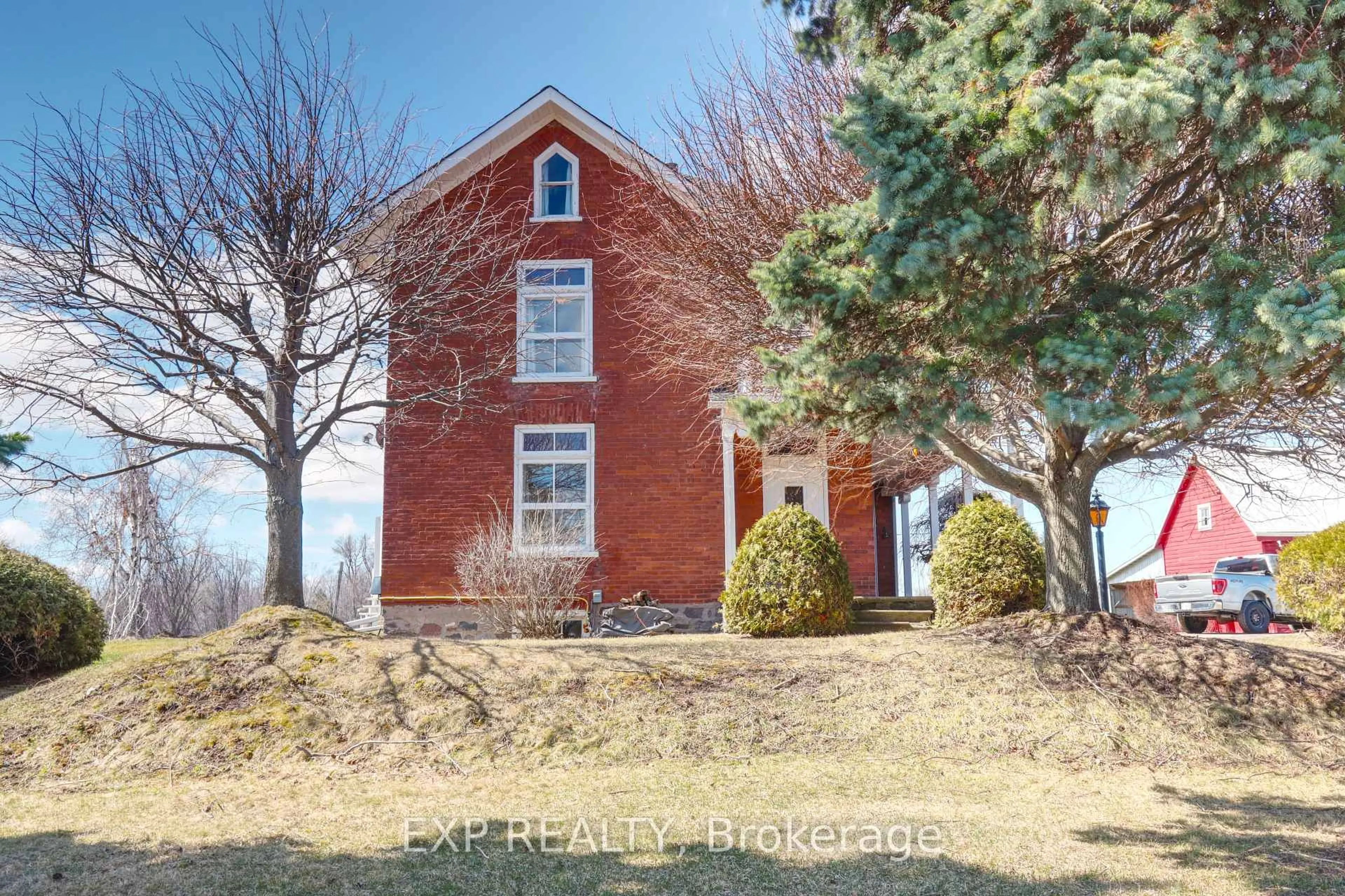 Home with brick exterior material, street for 840 McGregor Bay Rd, Otonabee-South Monaghan Ontario K0L 2G0