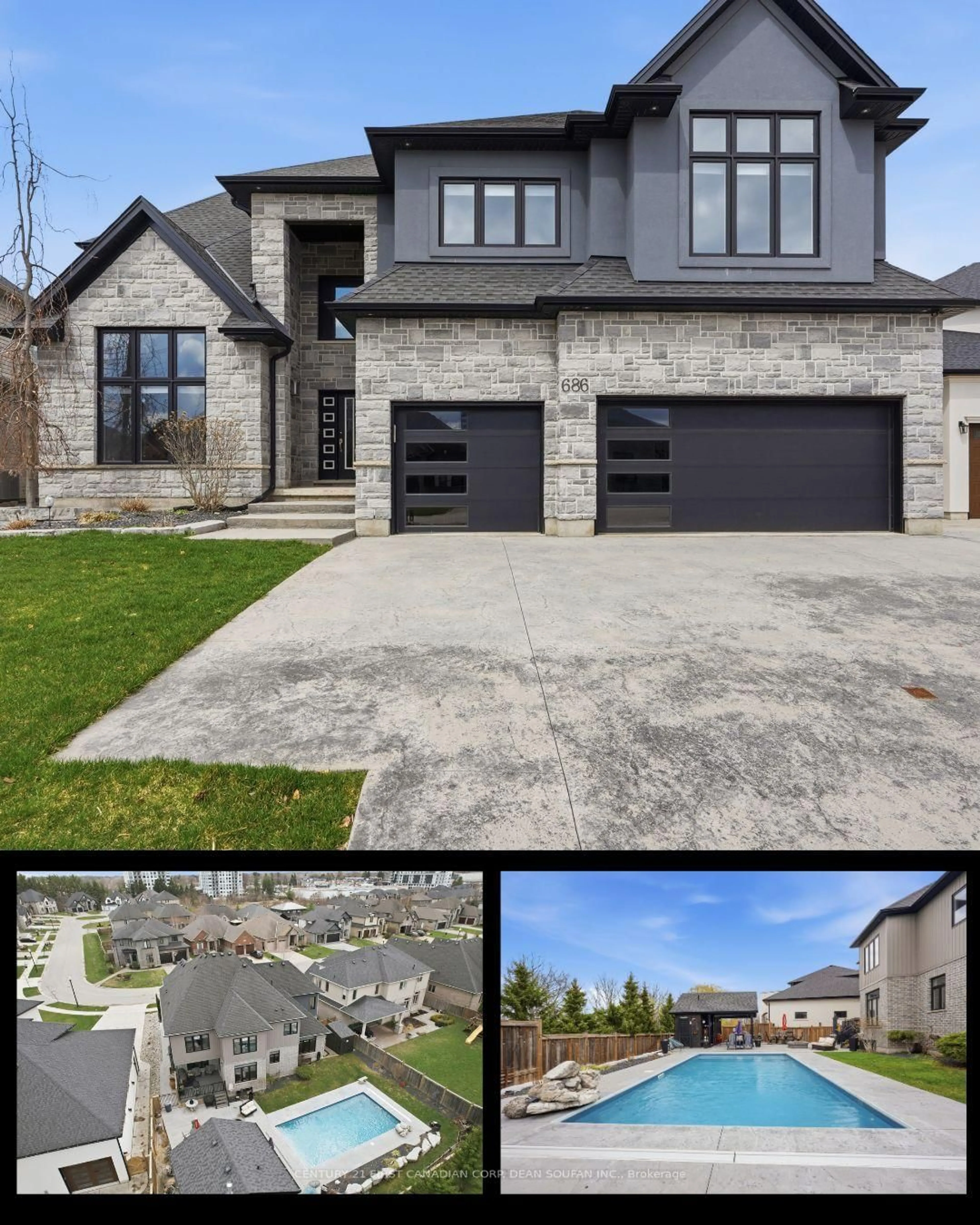 Home with brick exterior material, street for 686 Hickorystick Key, London North Ontario N6G 0M8