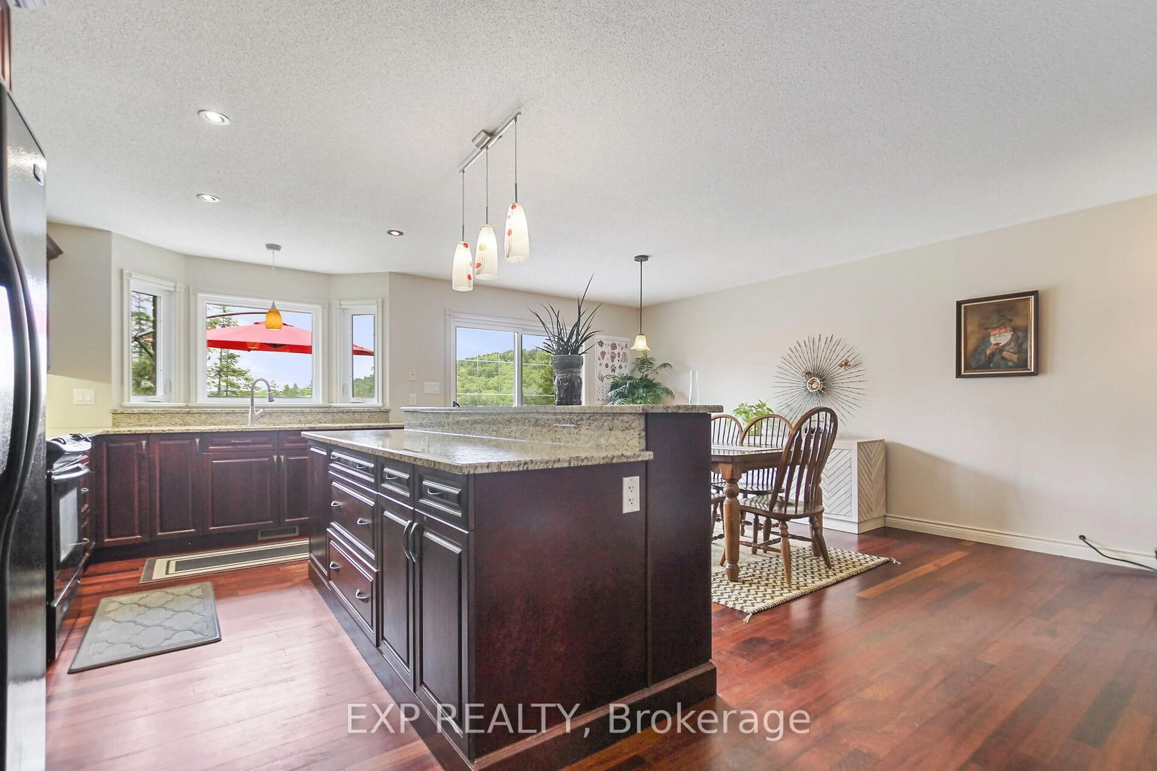 Open concept kitchen, ceramic/tile floor for 2186 Clyde Lake Rd, Lanark Ontario K0G 1K0