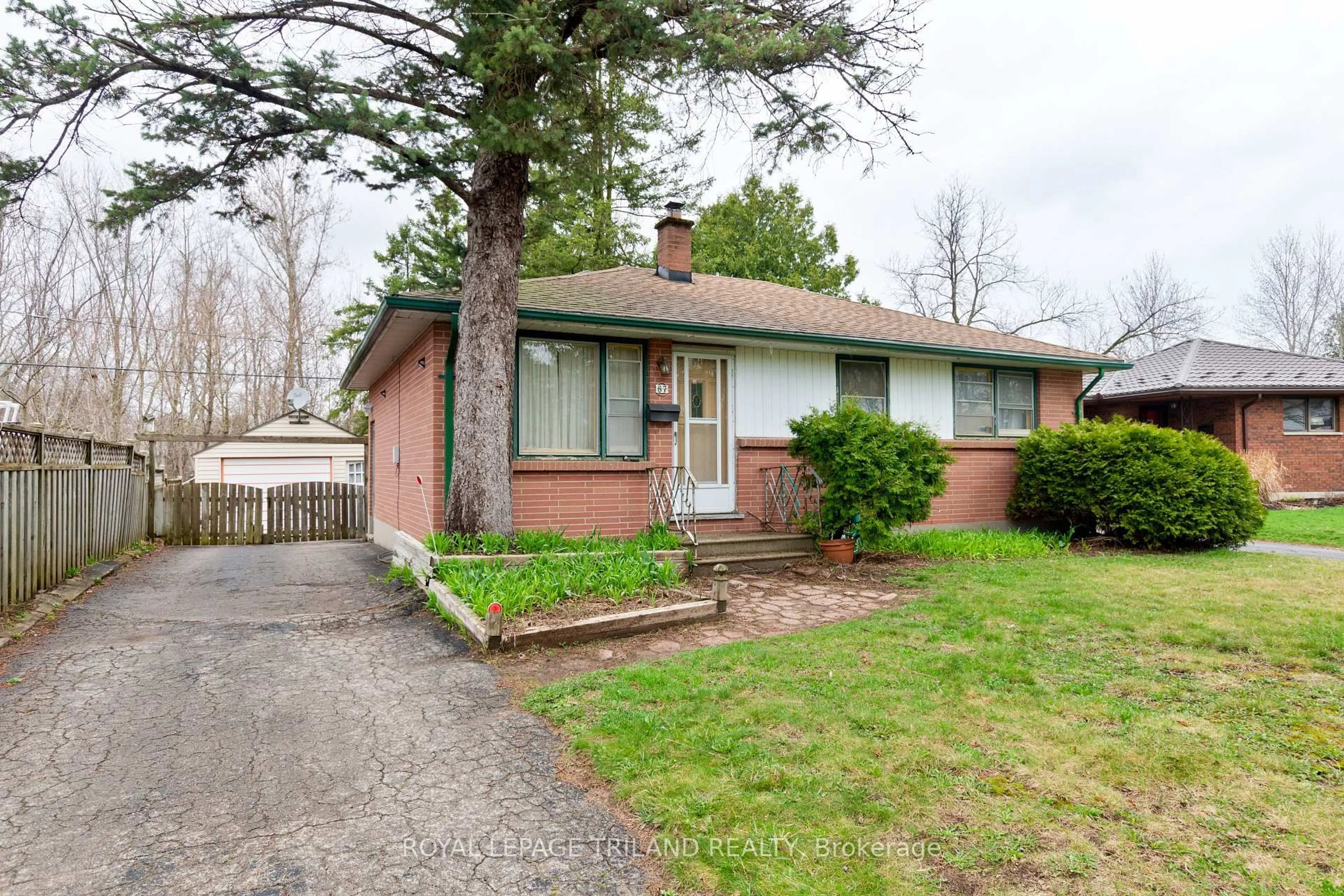 Home with brick exterior material, street for 87 Arcadia Cres, London East Ontario N5W 1P5