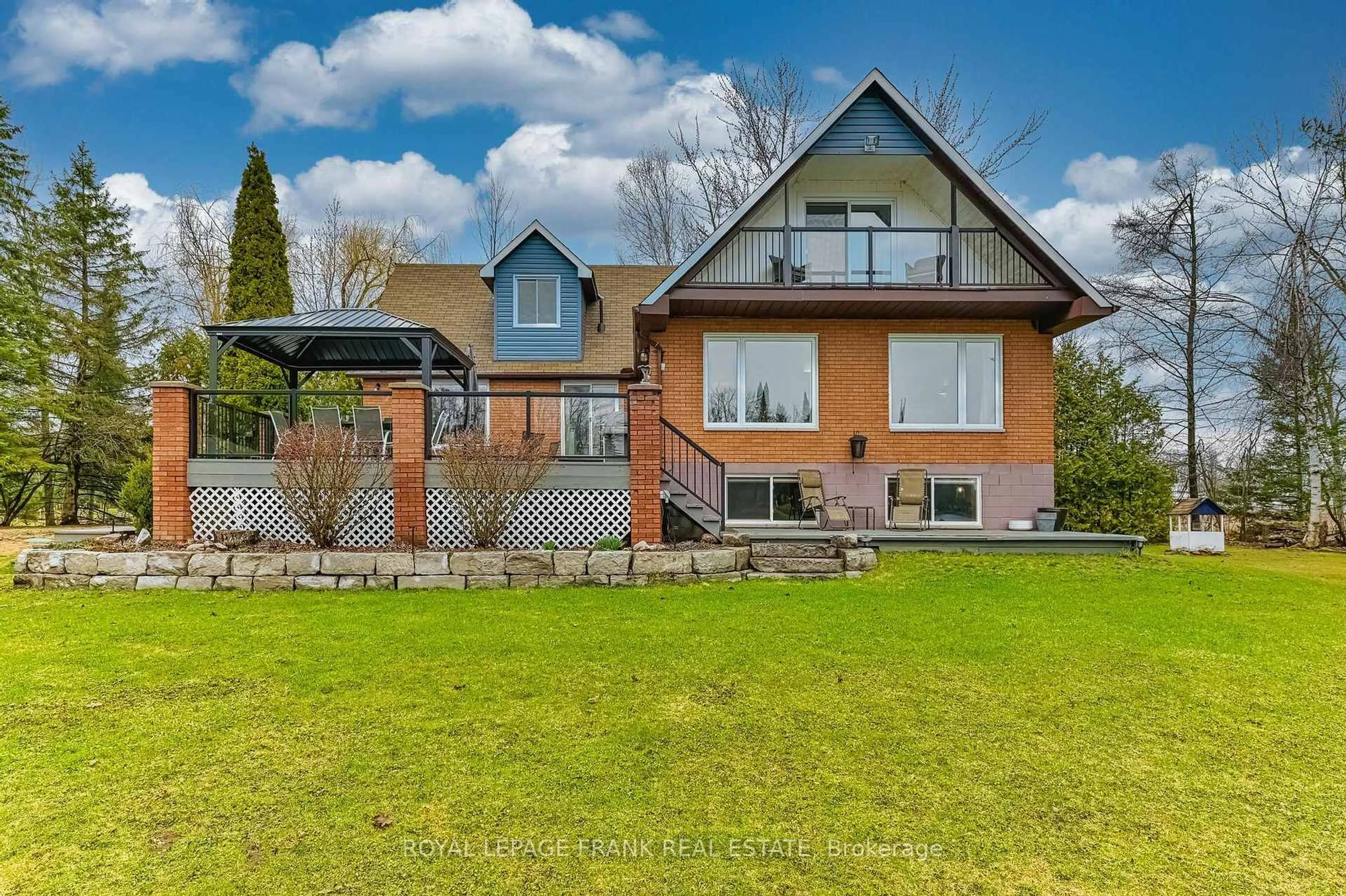 A pic from outside/outdoor area/front of a property/back of a property/a pic from drone, unknown for 14 Fire Route 26B, Trent Lakes Ontario K0L 1J0