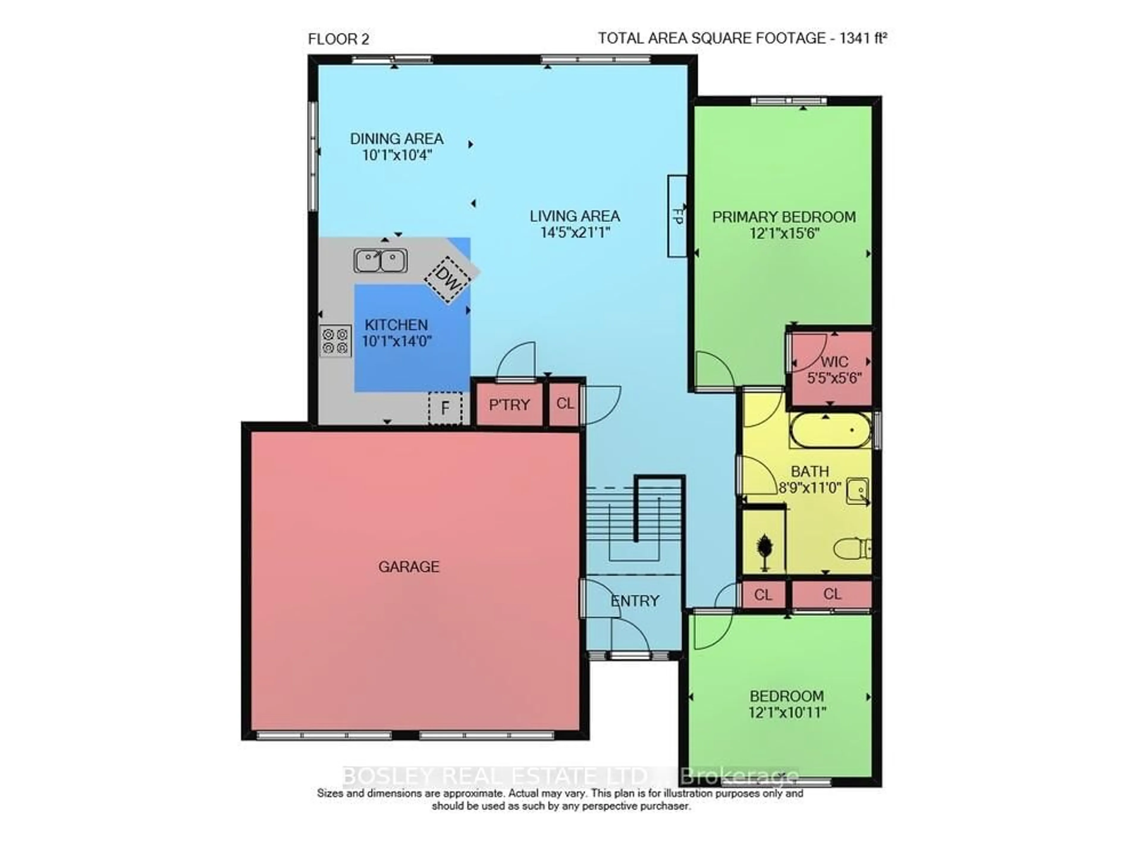 Floor plan for 3563 Dominion Rd, Fort Erie Ontario L0S 1N0