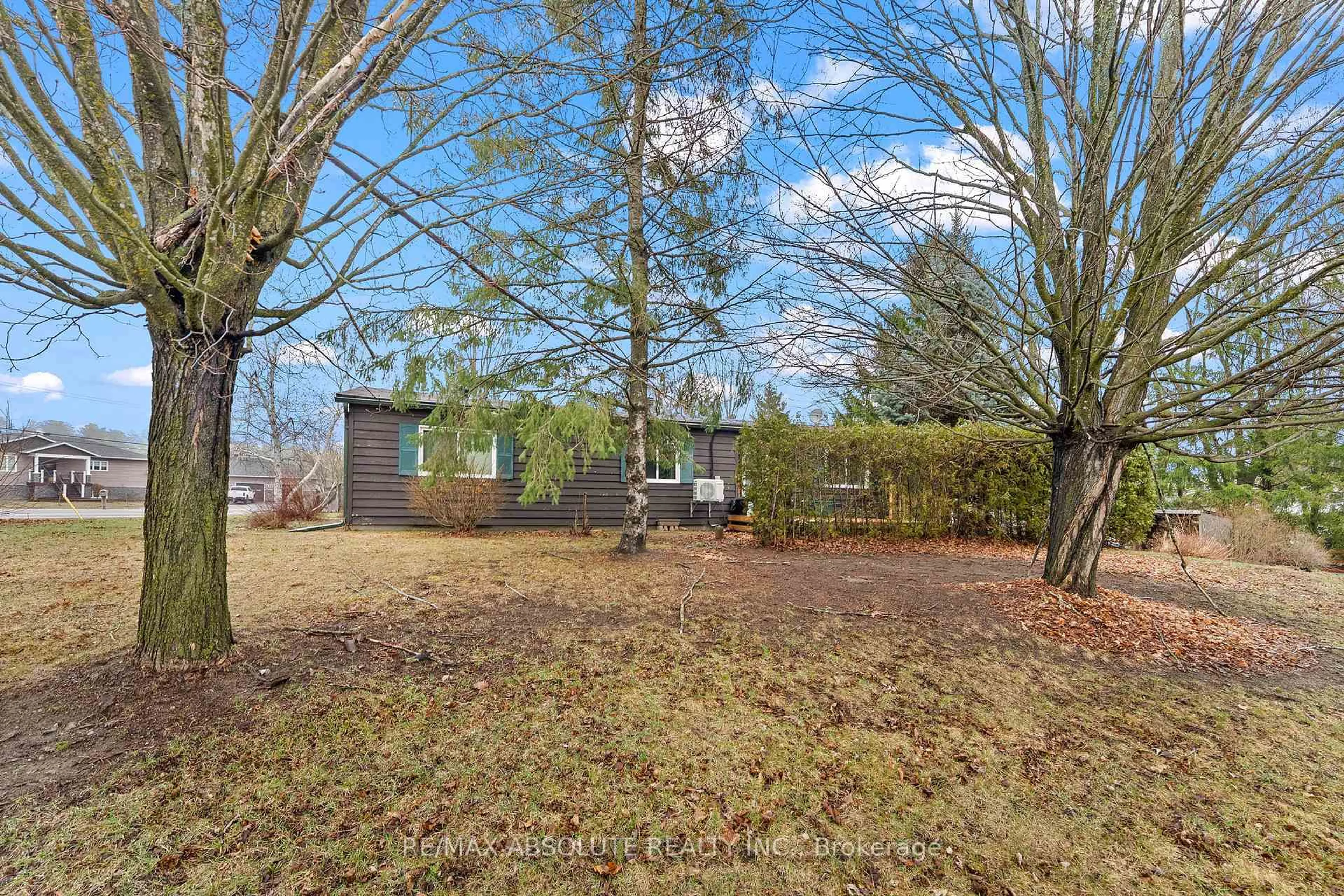 A pic from outside/outdoor area/front of a property/back of a property/a pic from drone, forest/trees view for 235 Poole St, Arnprior Ontario K7S 1J1