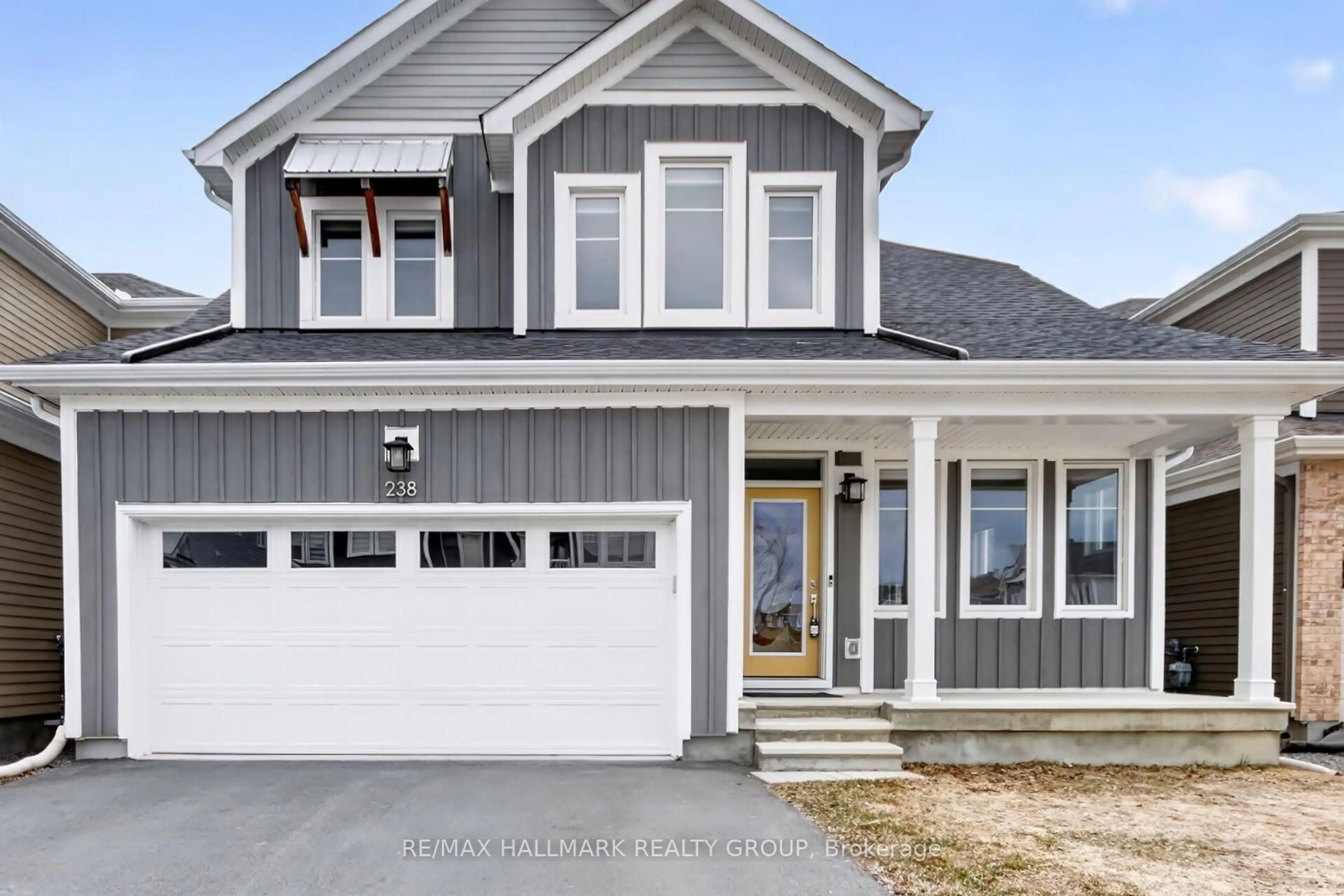 Home with vinyl exterior material, street for 238 Pursuit Terr, Richmond Ontario K0A 2Z0