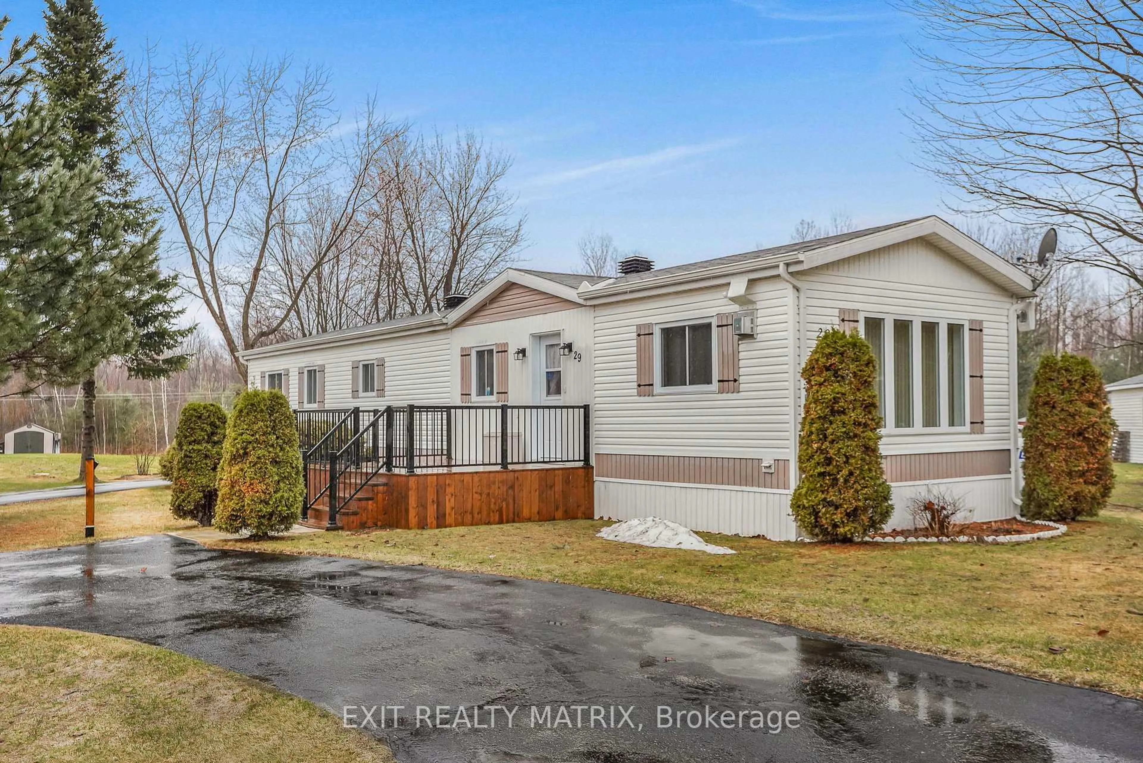Home with vinyl exterior material, street for 29-5279 County Rd 17 Rd, Alfred and Plantagenet Ontario K0B 1A0