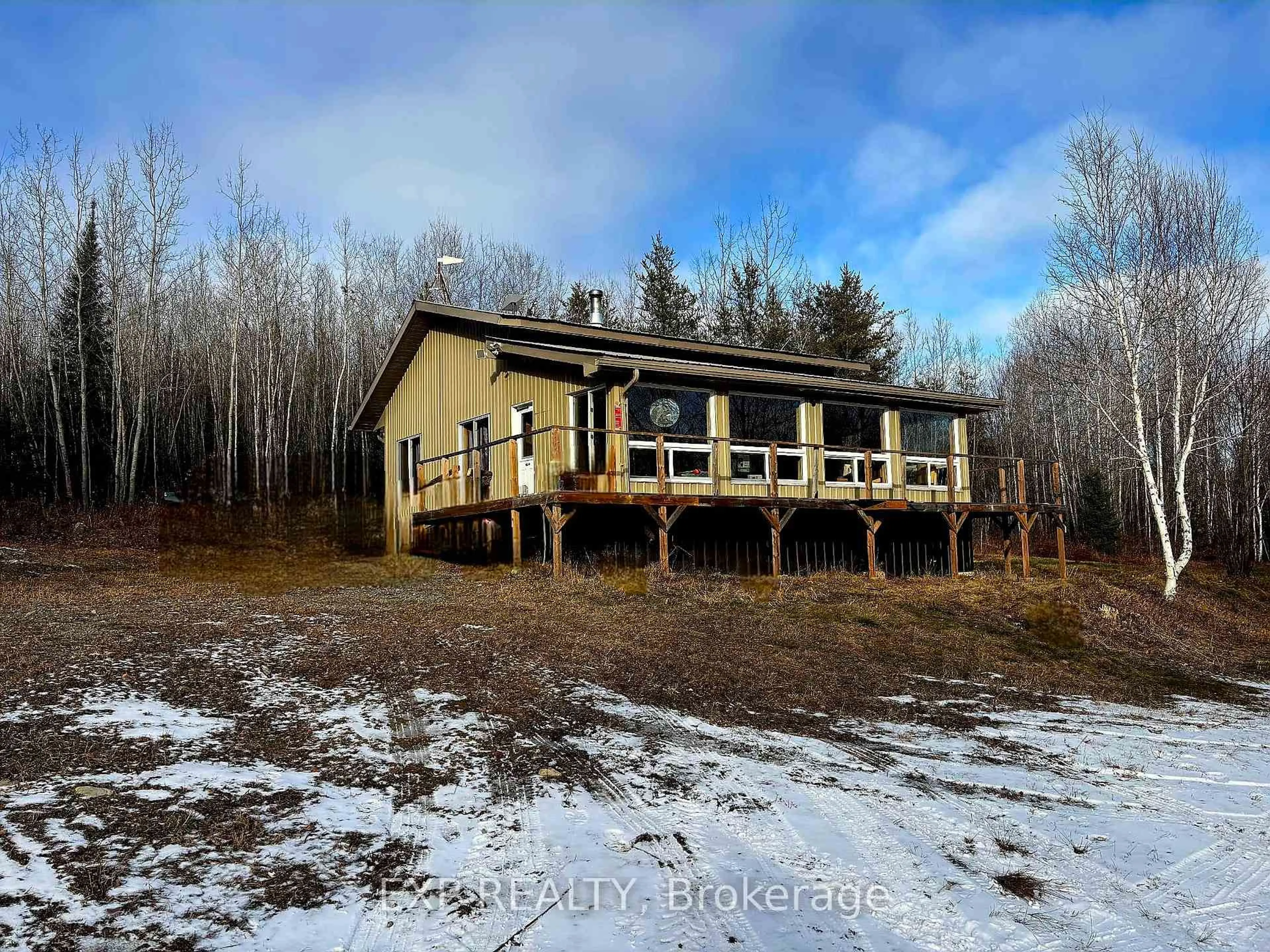 A pic from outside/outdoor area/front of a property/back of a property/a pic from drone, unknown for 547 Guillemette Rd, West Nipissing Ontario P0H 2C0