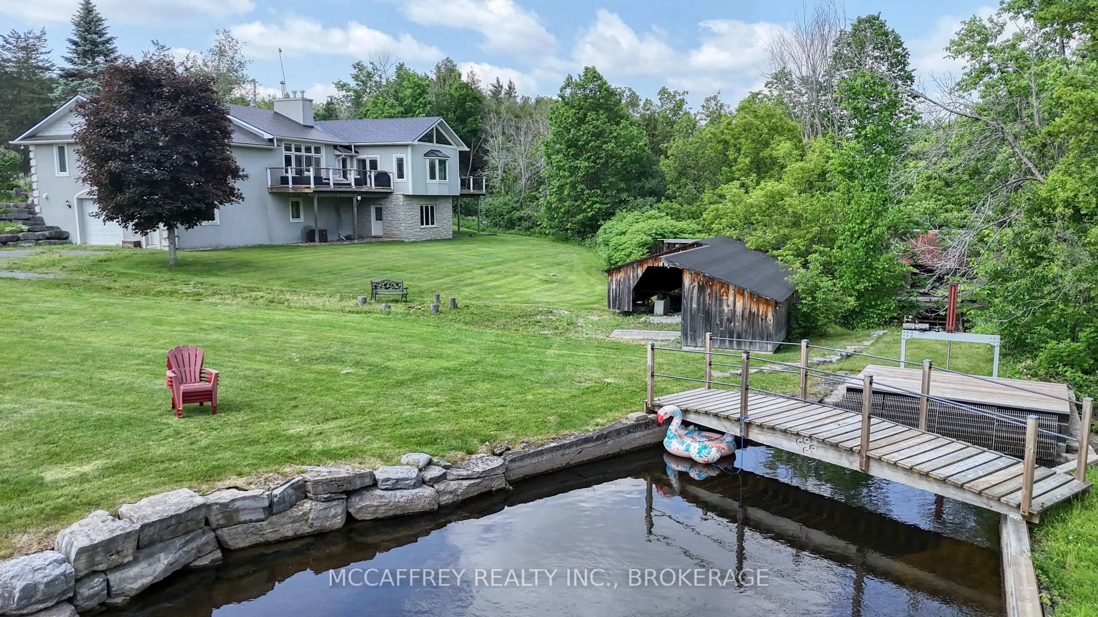 A pic from outside/outdoor area/front of a property/back of a property/a pic from drone, water/lake/river/ocean view for 898 COUNTY ROAD 12, Greater Napanee Ontario K0K 2W0
