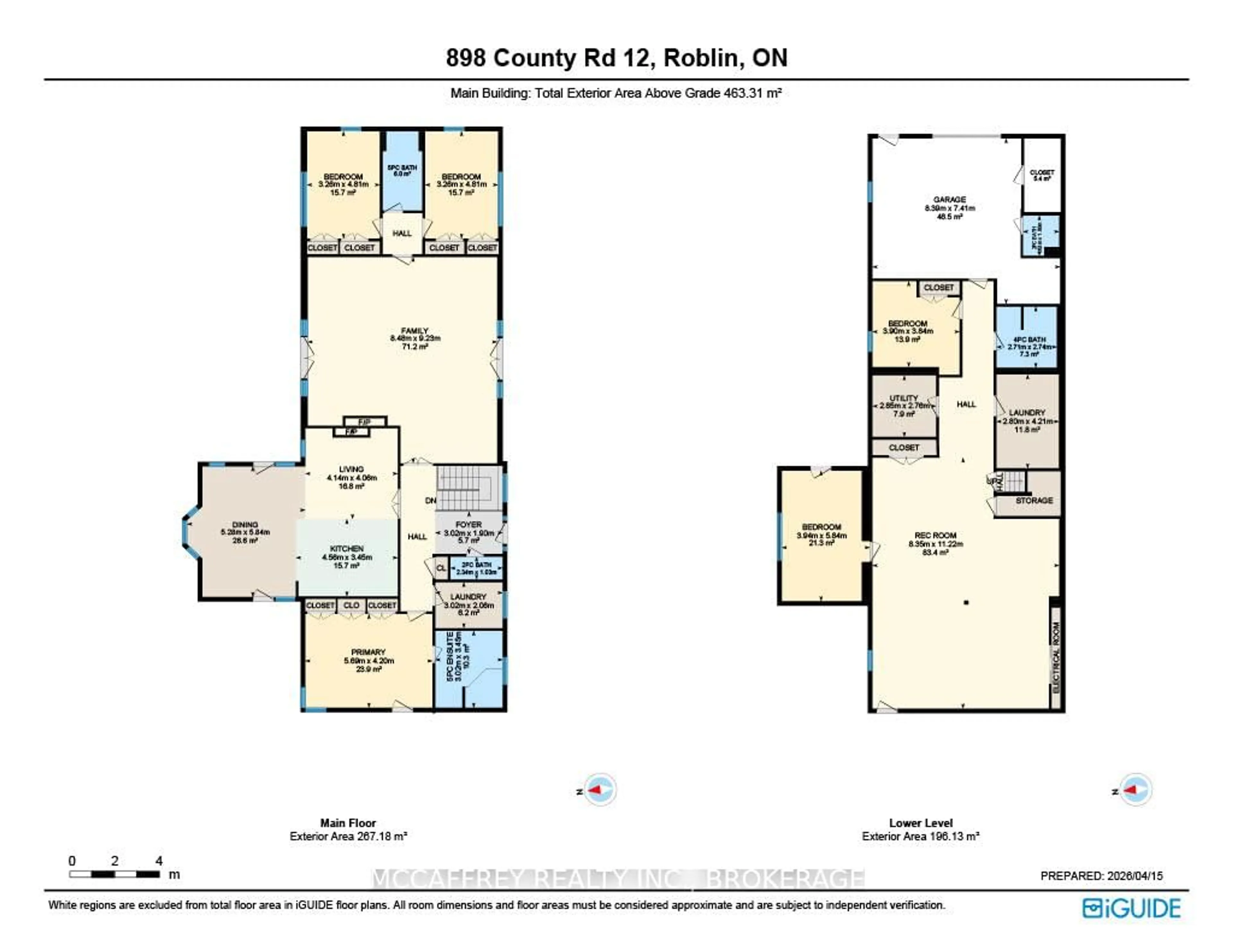 Floor plan for 898 COUNTY ROAD 12, Greater Napanee Ontario K0K 2W0