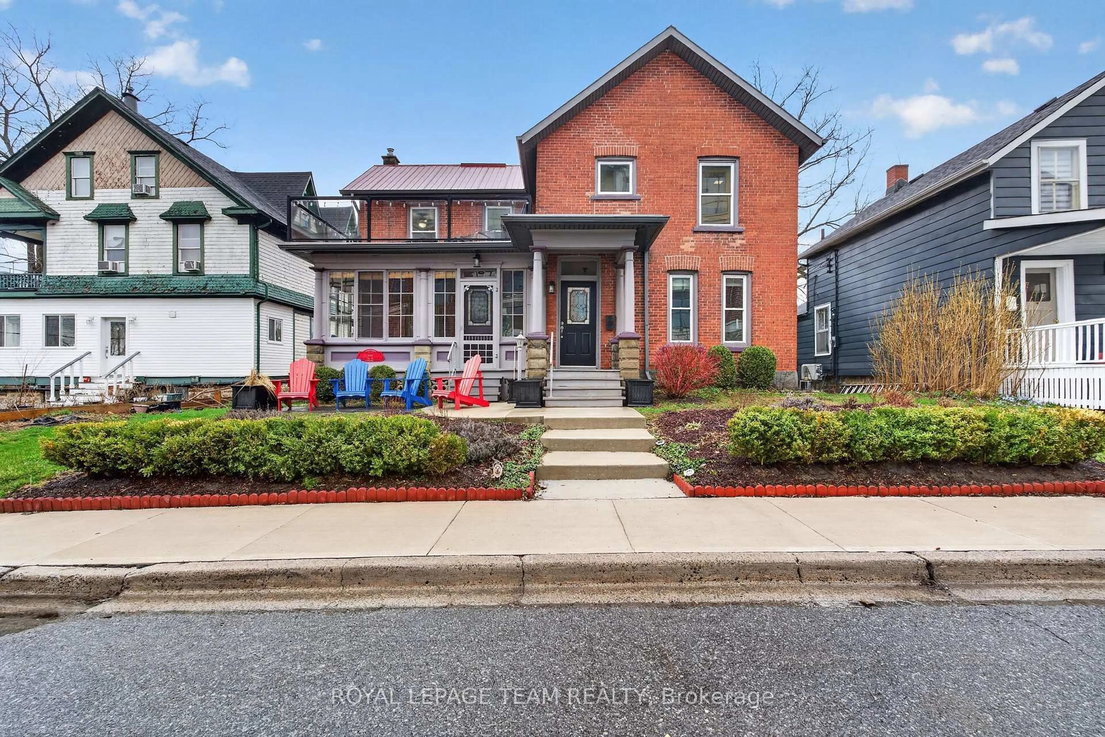 Home with brick exterior material, street for 108 South St, Gananoque Ontario K7G 1A2