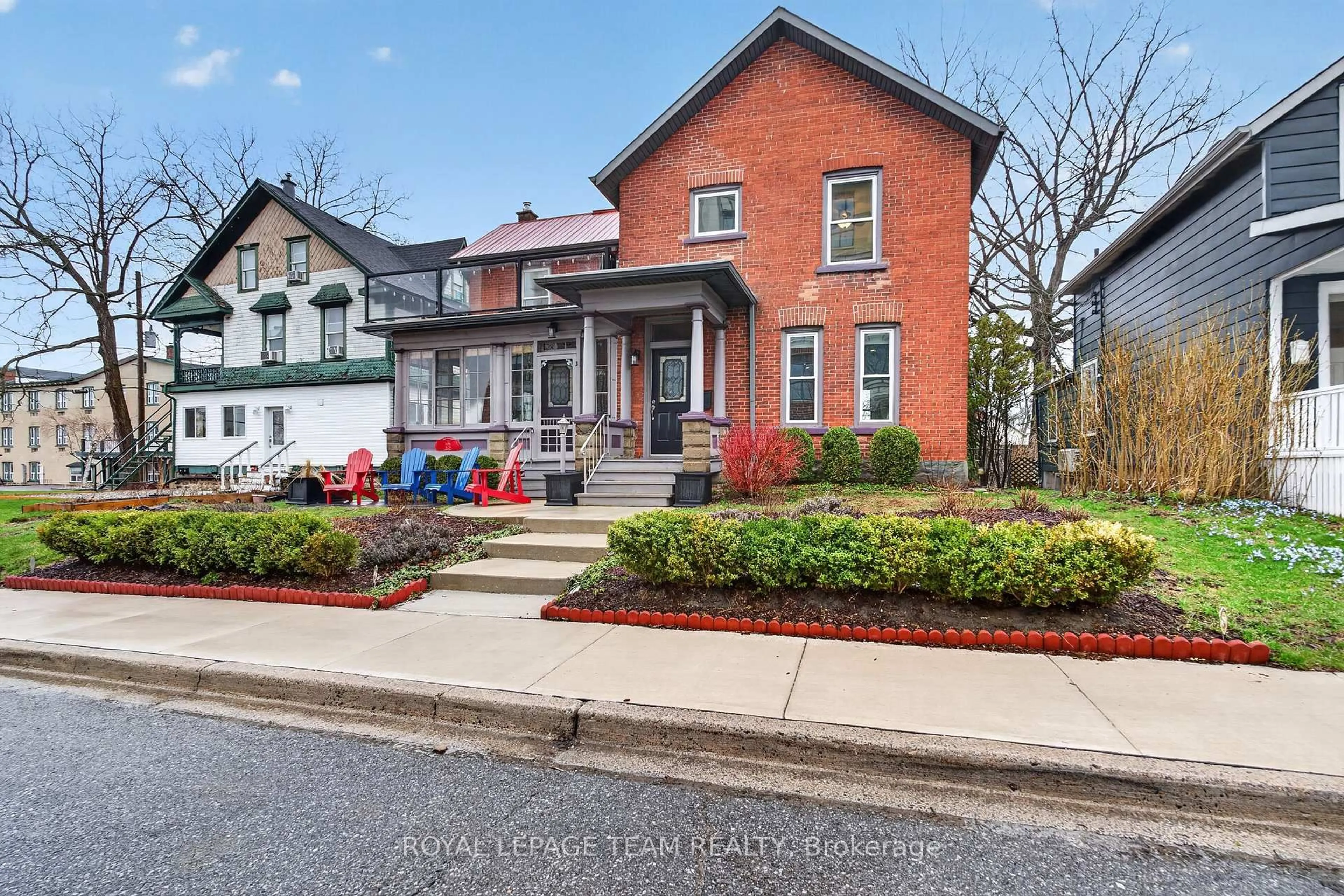 Home with brick exterior material, street for 108 South St, Gananoque Ontario K7G 1A2