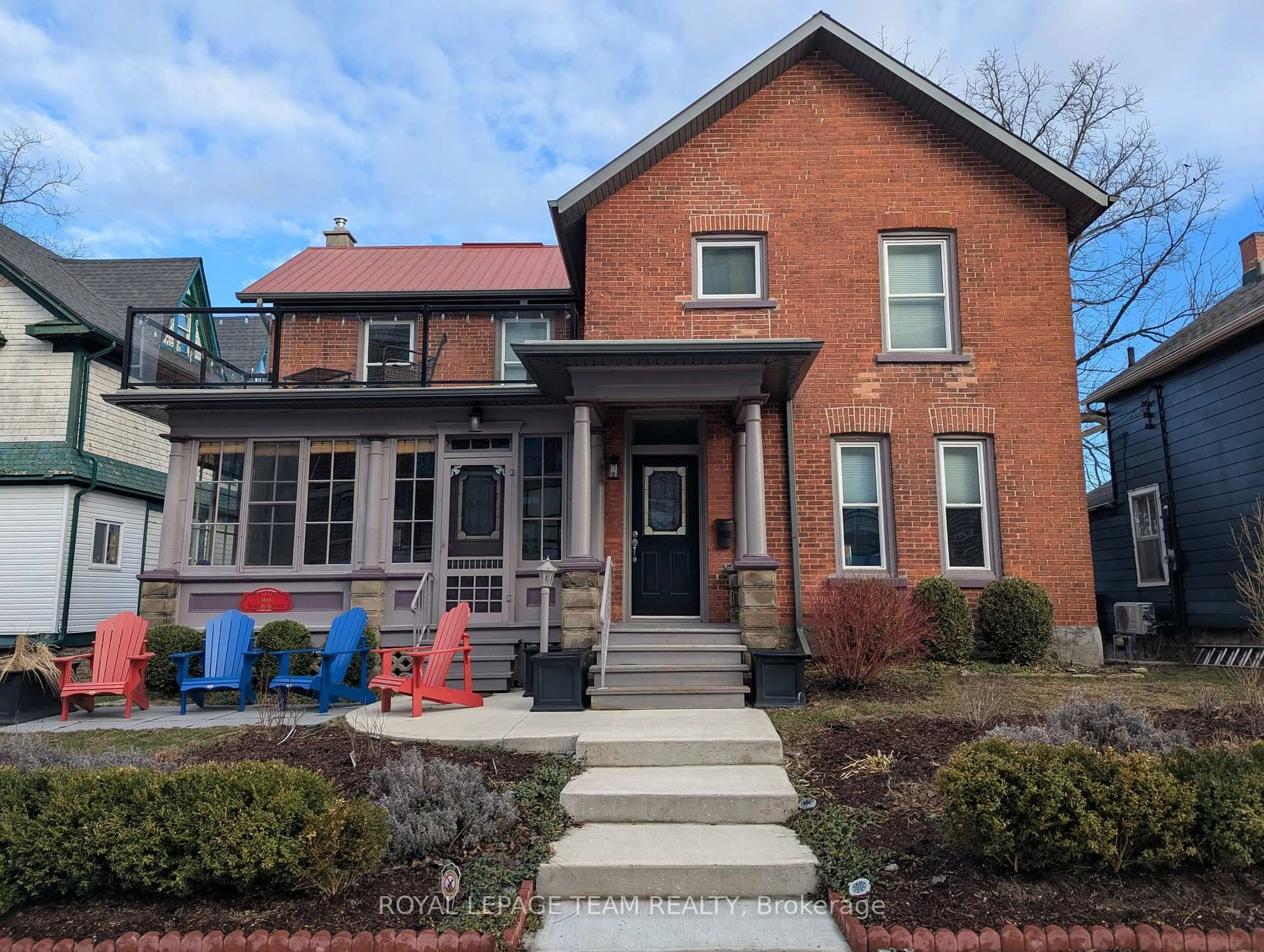 Home with brick exterior material, street for 108 South St, Gananoque Ontario K7G 1A2