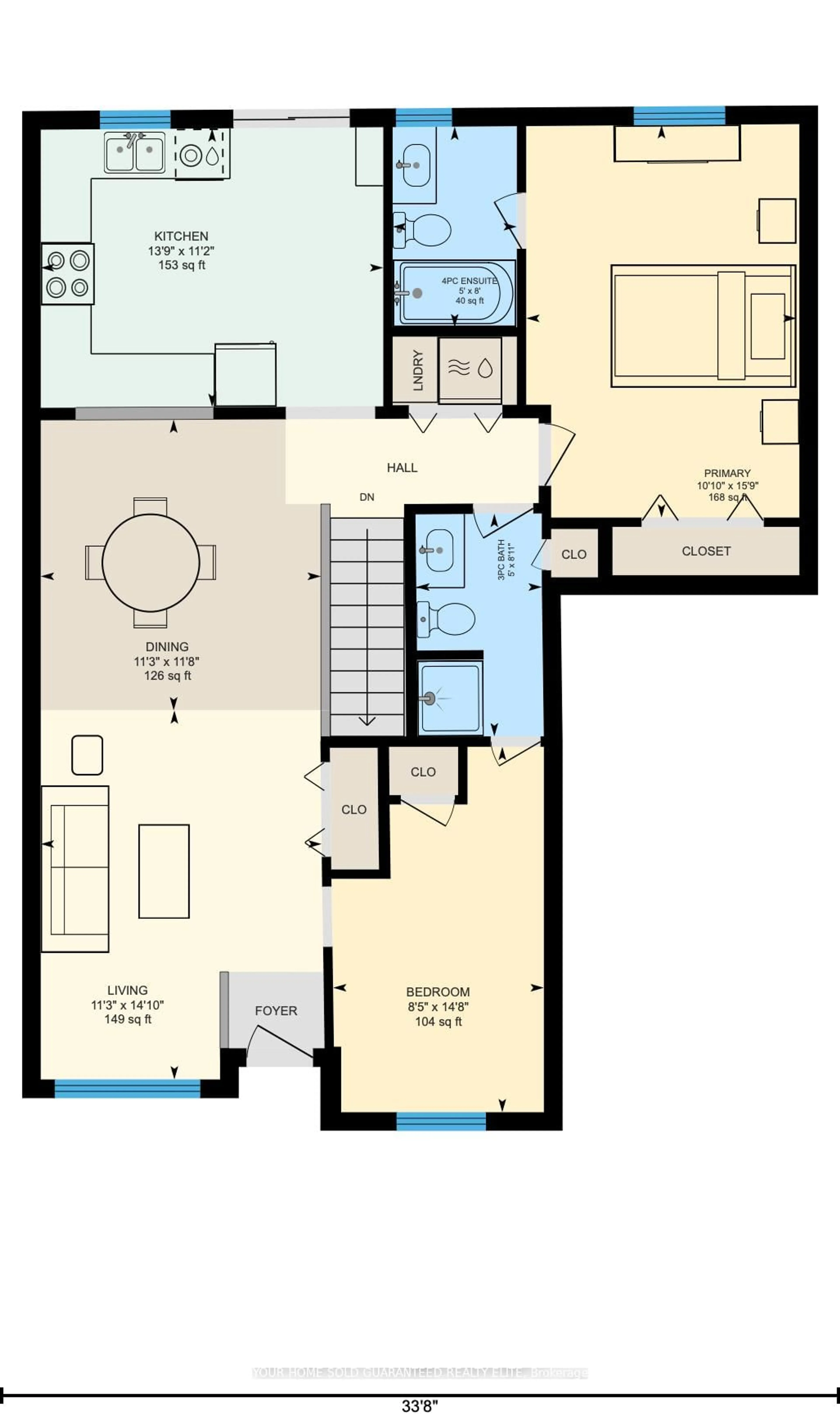 Floor plan for 165 Main St #13, Grimsby Ontario L3M 1P2