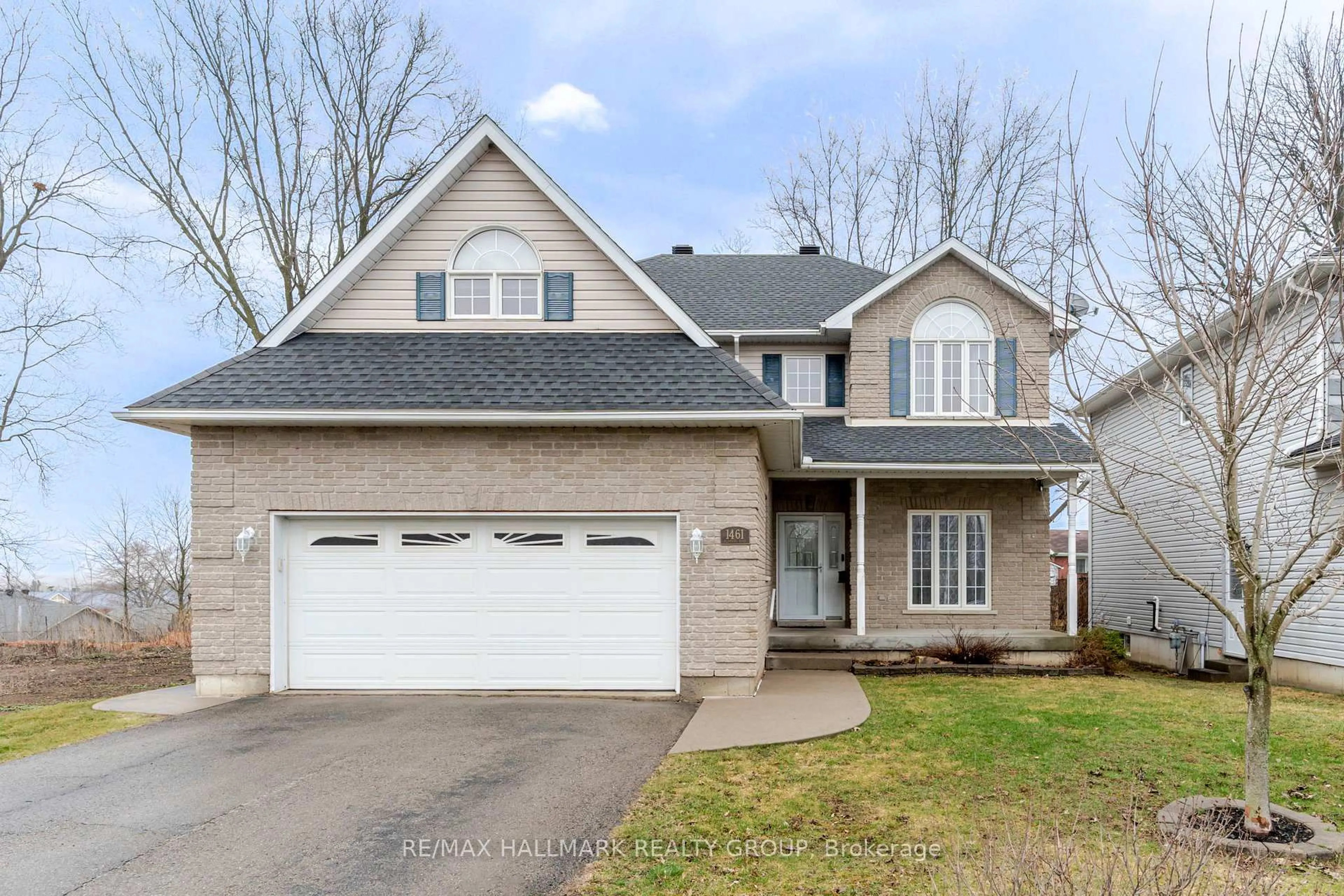 Home with brick exterior material, street for 1461 FLANDERS Rd, Brockville Ontario K6V 0A3