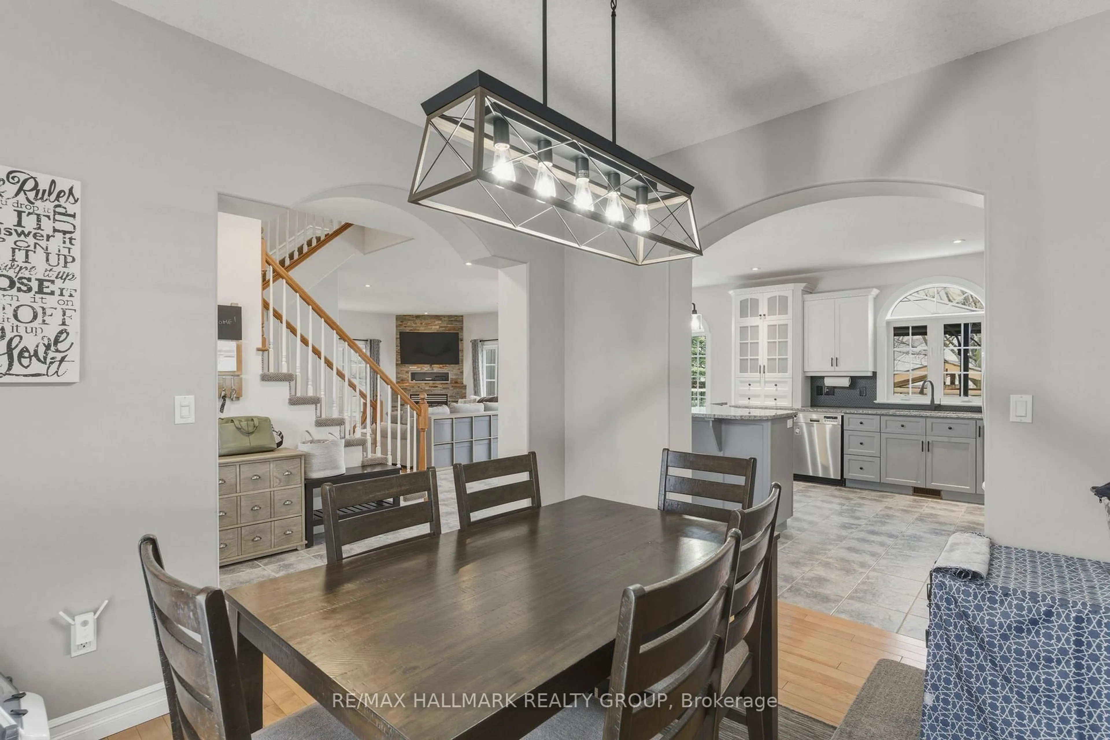 Open concept kitchen, unknown for 1461 FLANDERS Rd, Brockville Ontario K6V 0A3