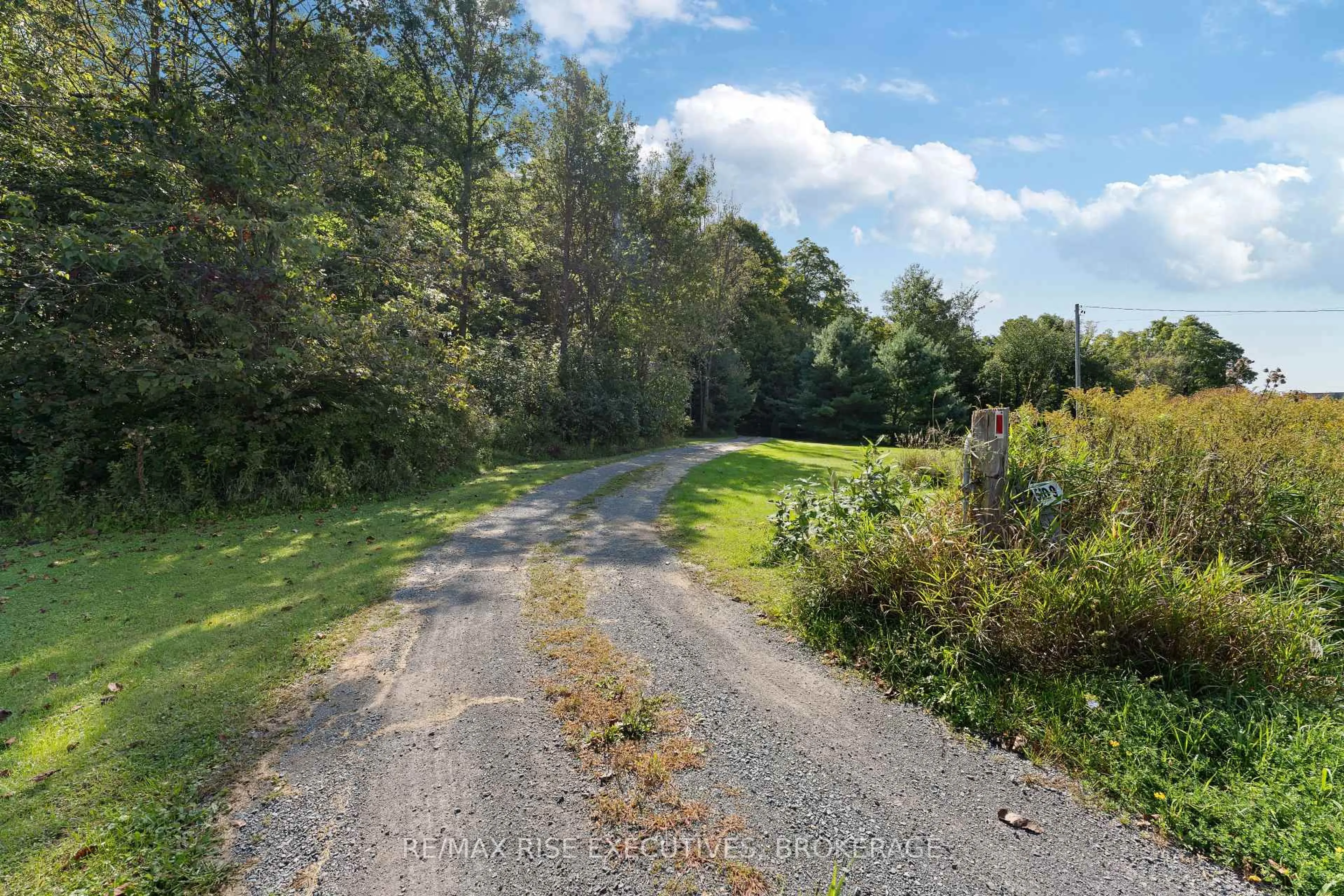 A pic from outside/outdoor area/front of a property/back of a property/a pic from drone, forest/trees view for 5209 HIGHWAY 15, Seeley's Bay Ontario K0H 2N0