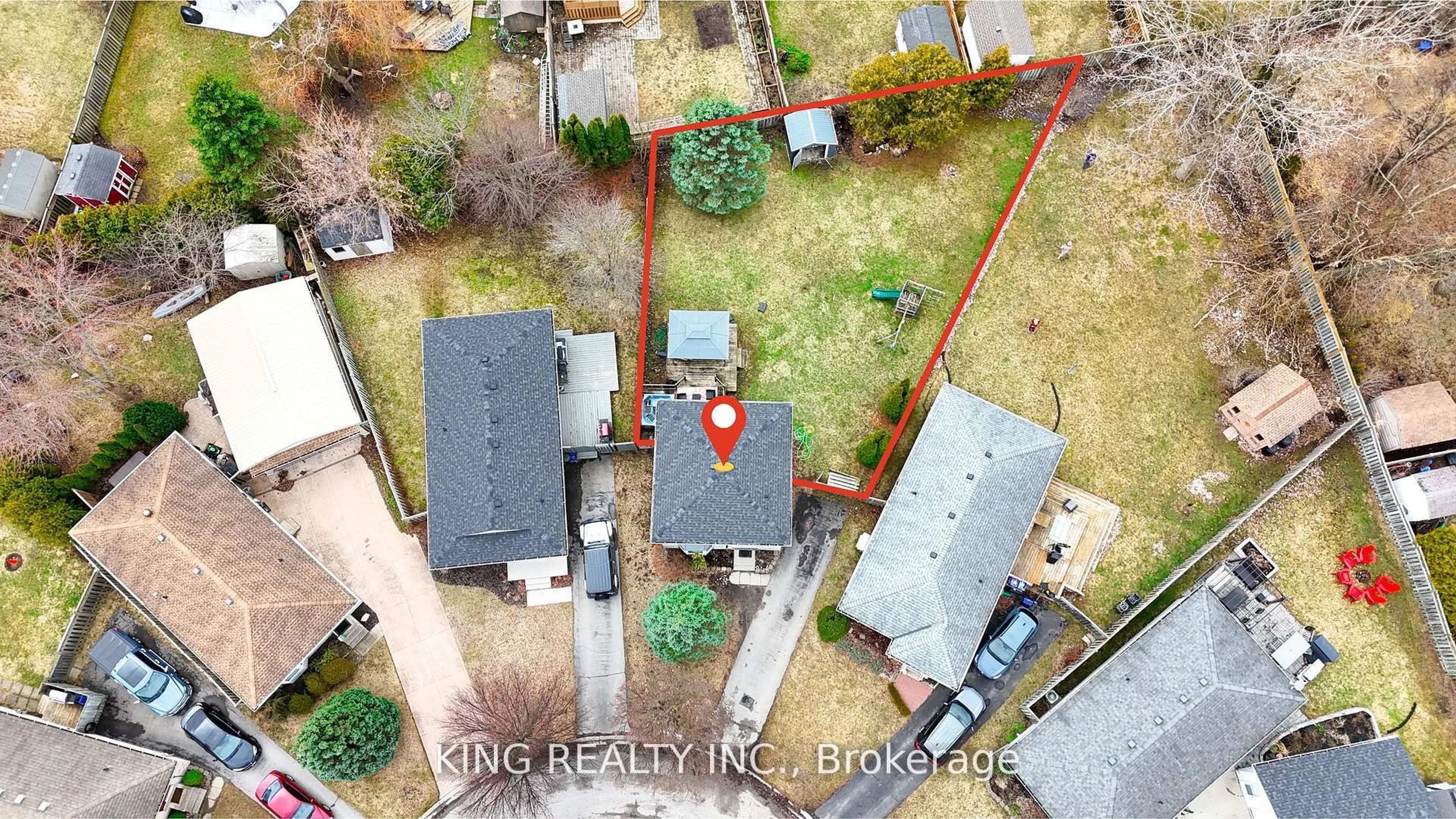 A pic from outside/outdoor area/front of a property/back of a property/a pic from drone, city buildings view from balcony for 171 POCHARD Crt, London East Ontario N5W 5Z3