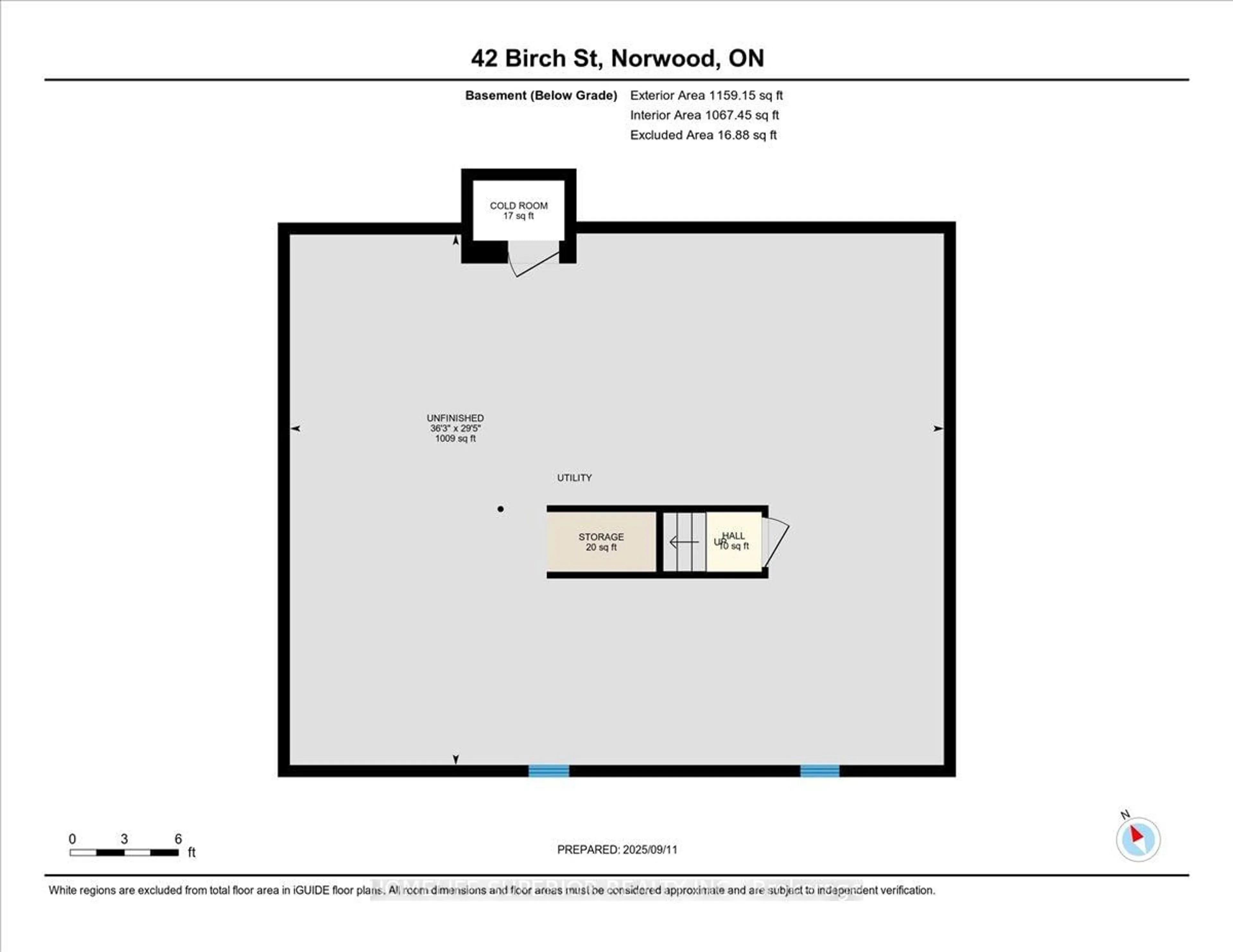 Floor plan for 42 Birch St, Asphodel-Norwood Ontario K0L 2V0