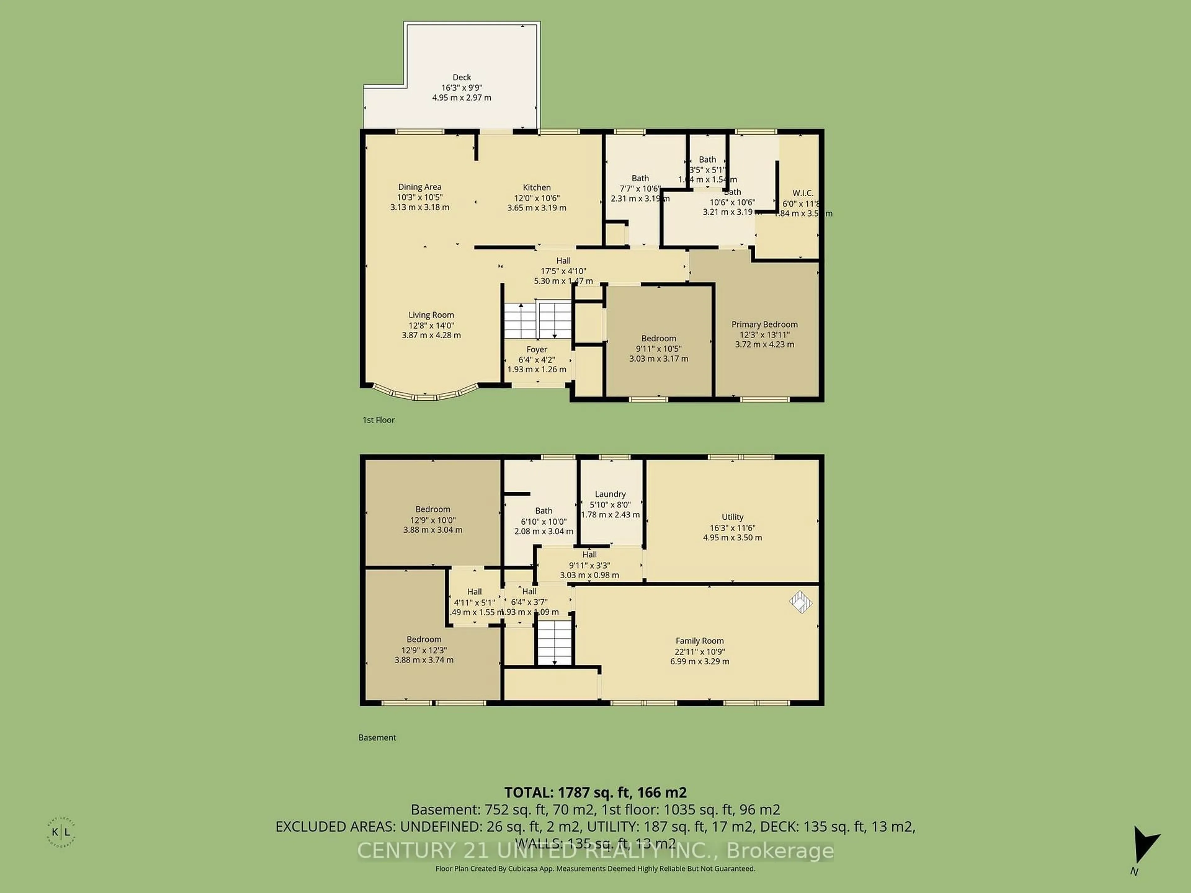 Floor plan for 973 Afton Rd, Peterborough Ontario K9J 7K3