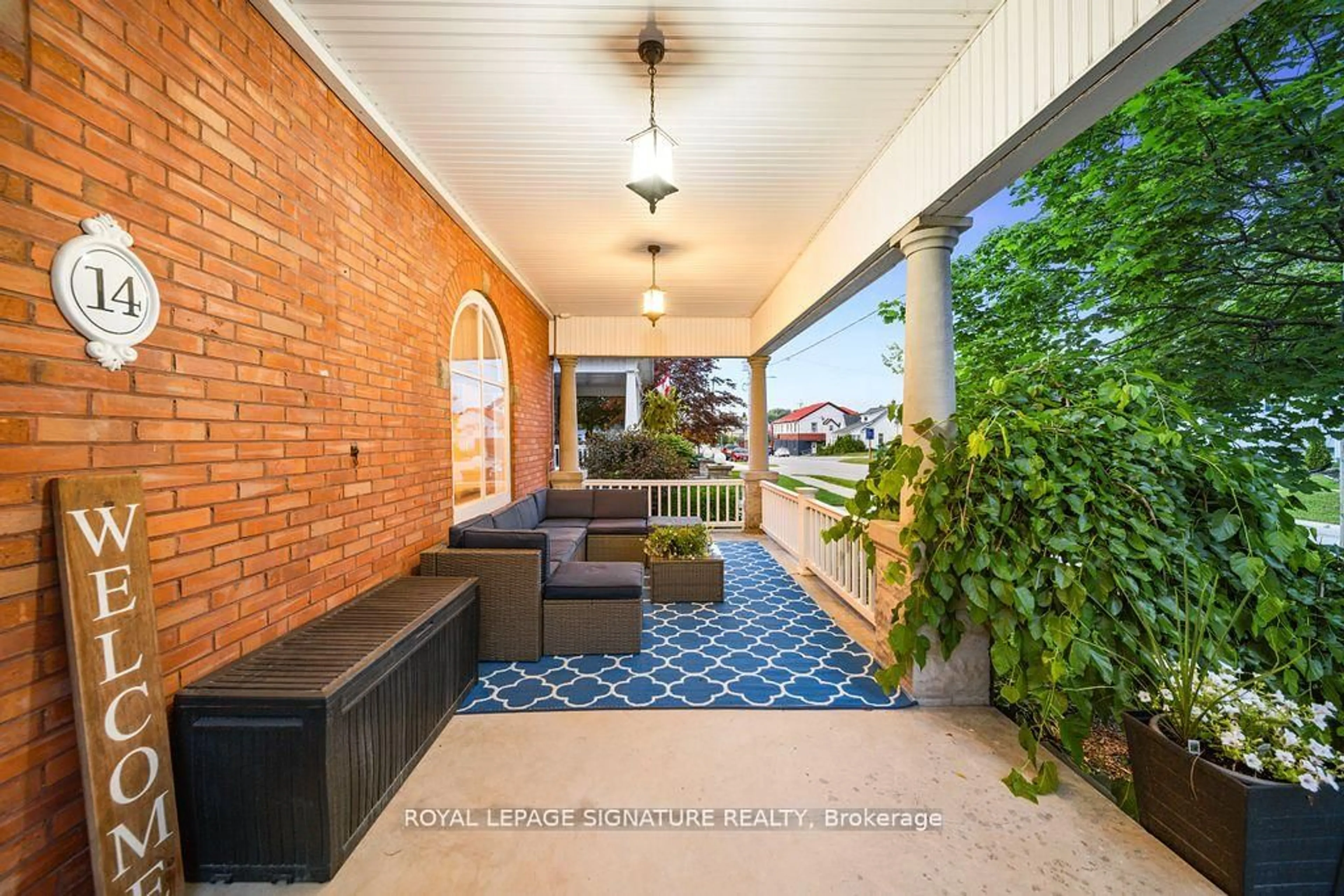 Patio, street for 14 Goshen St, Bluewater Ontario N0M 2T0