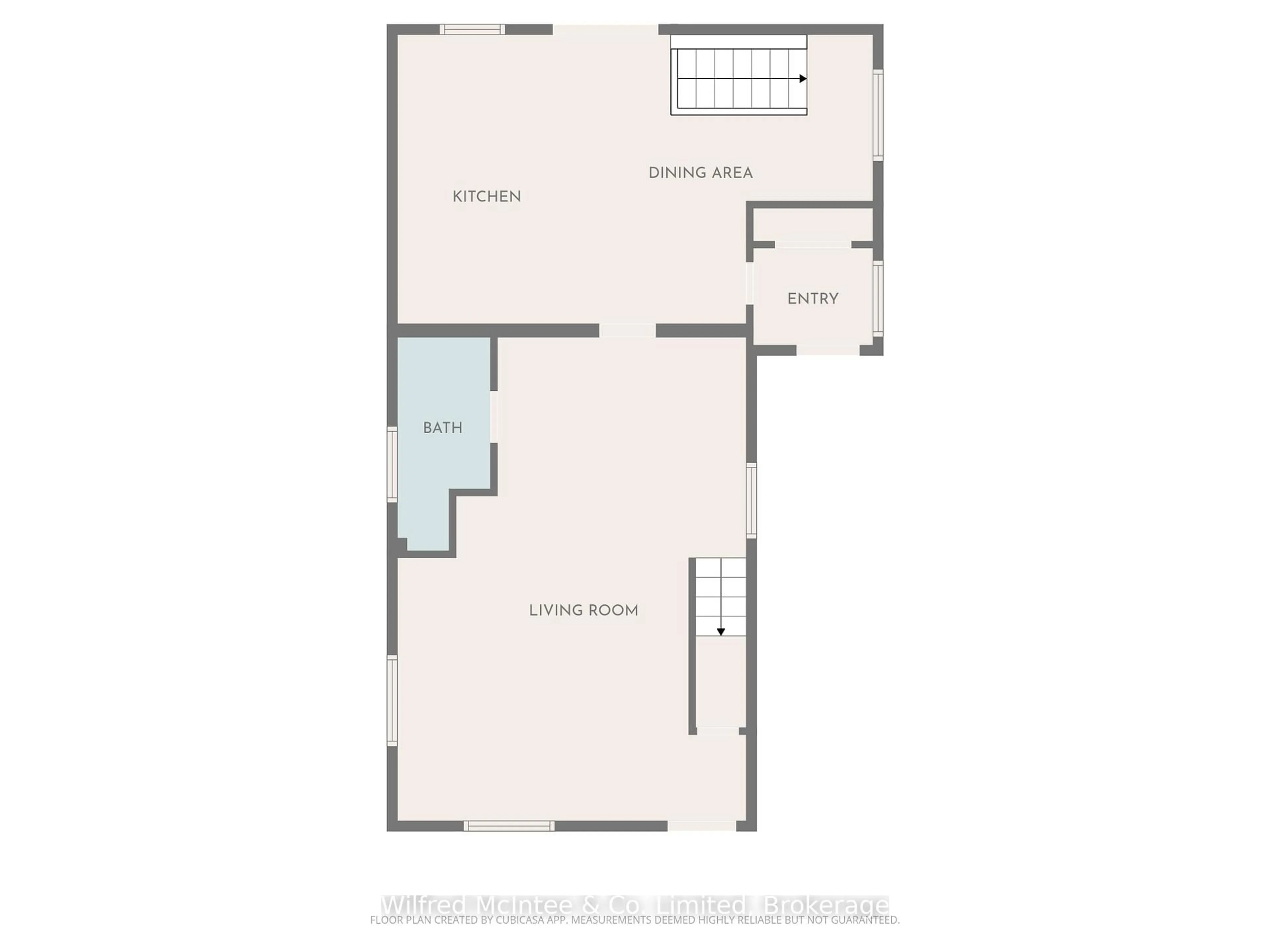 Floor plan for 55 Albert St, North Huron Ontario N0G 2W0