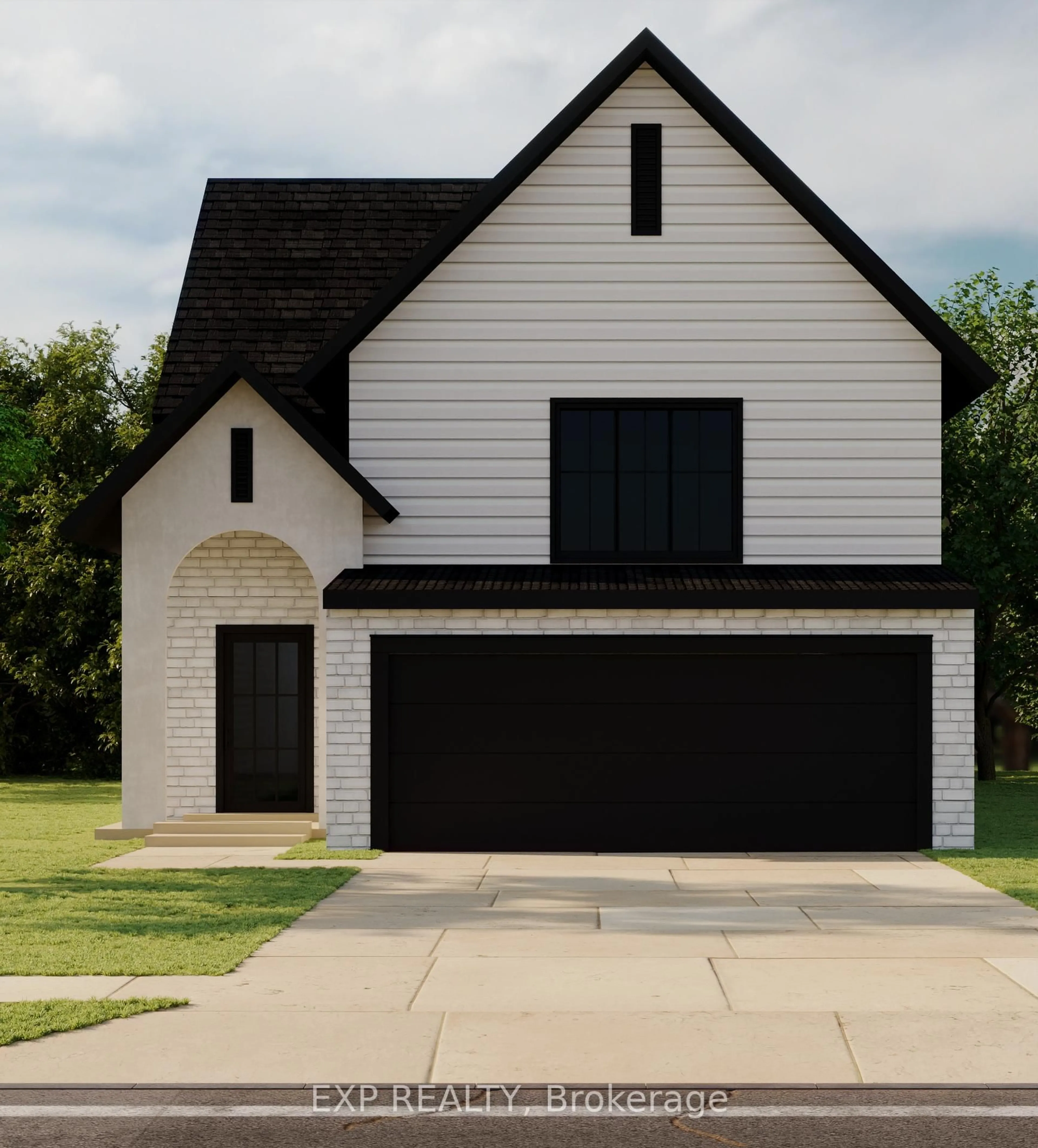 Home with brick exterior material, street for 301 Hastings St, North Middlesex Ontario N0M 2K0