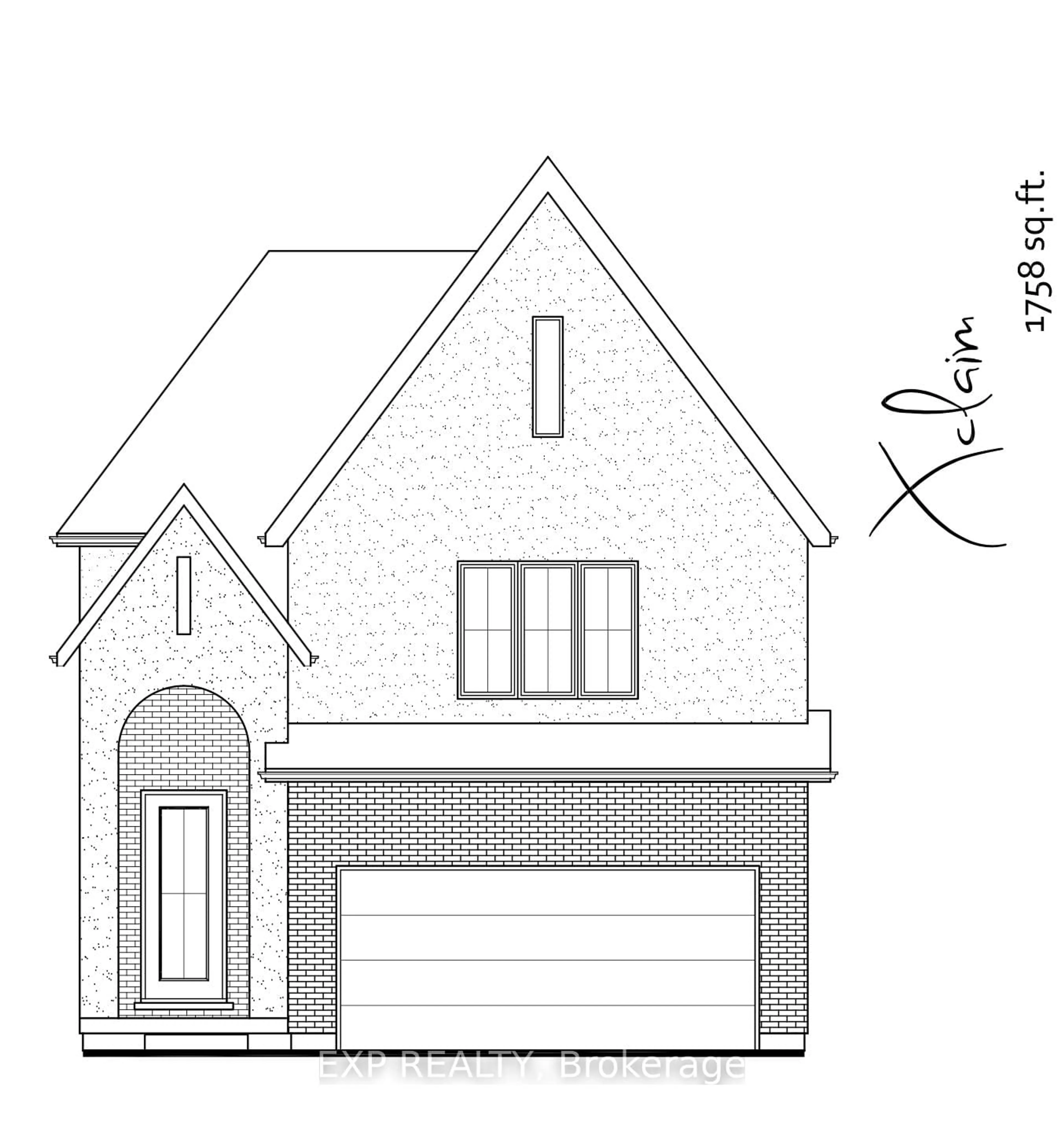 Home with brick exterior material, building for 301 Hastings St, North Middlesex Ontario N0M 2K0