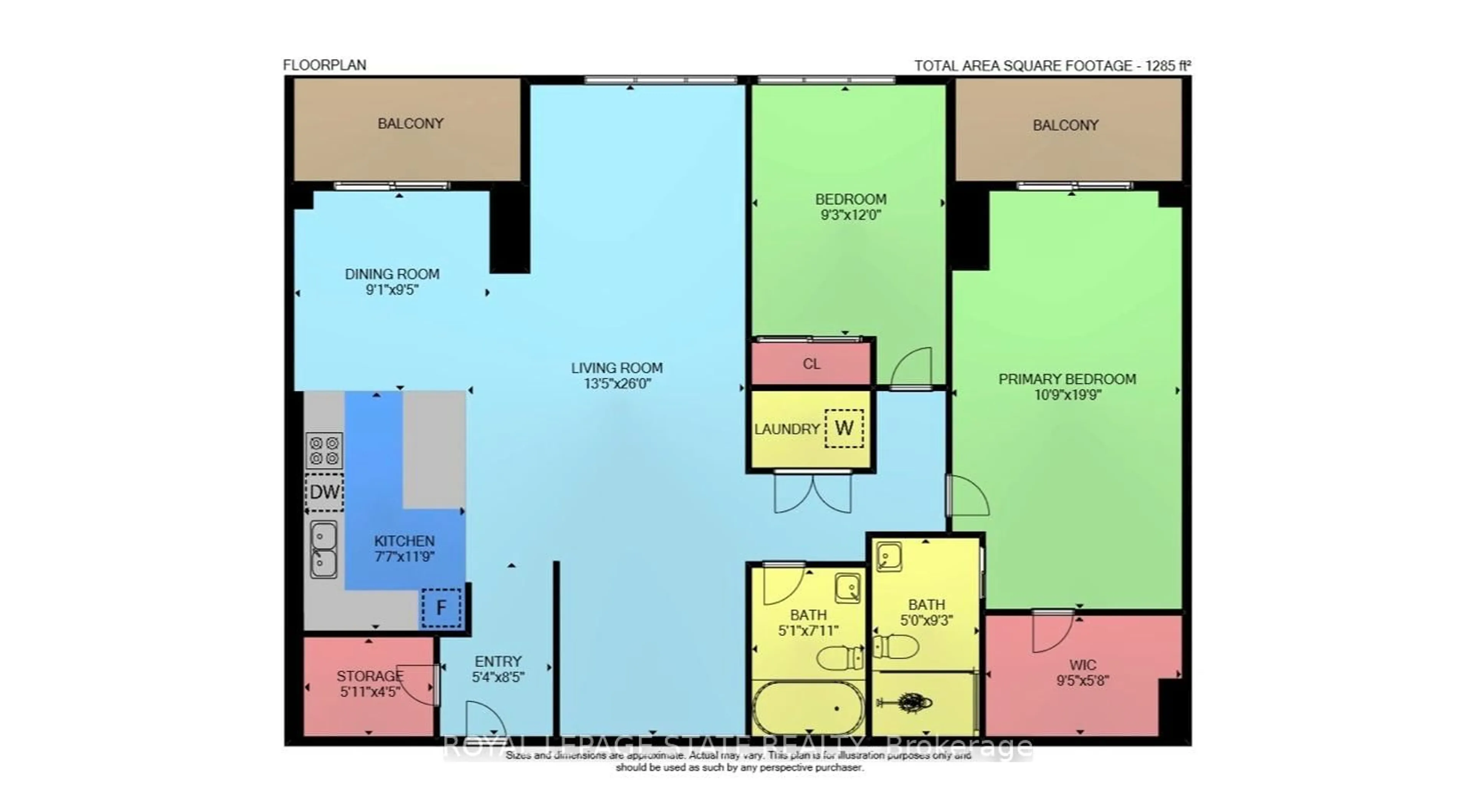 Floor plan for 90 Charlton Ave #804, Hamilton Ontario L8P 0B4
