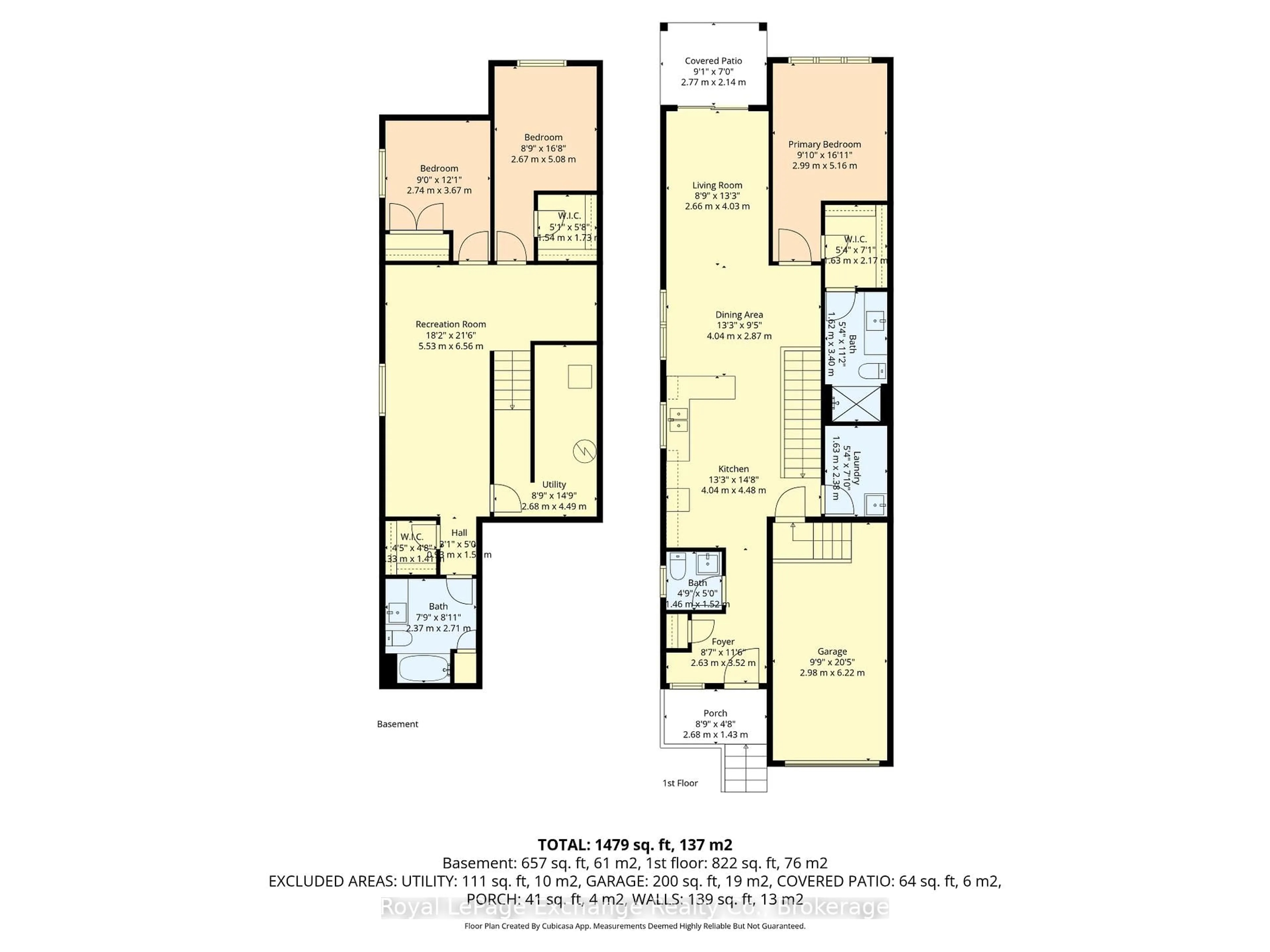 Floor plan for 12 Janet St, South Bruce Ontario N0G 2S0