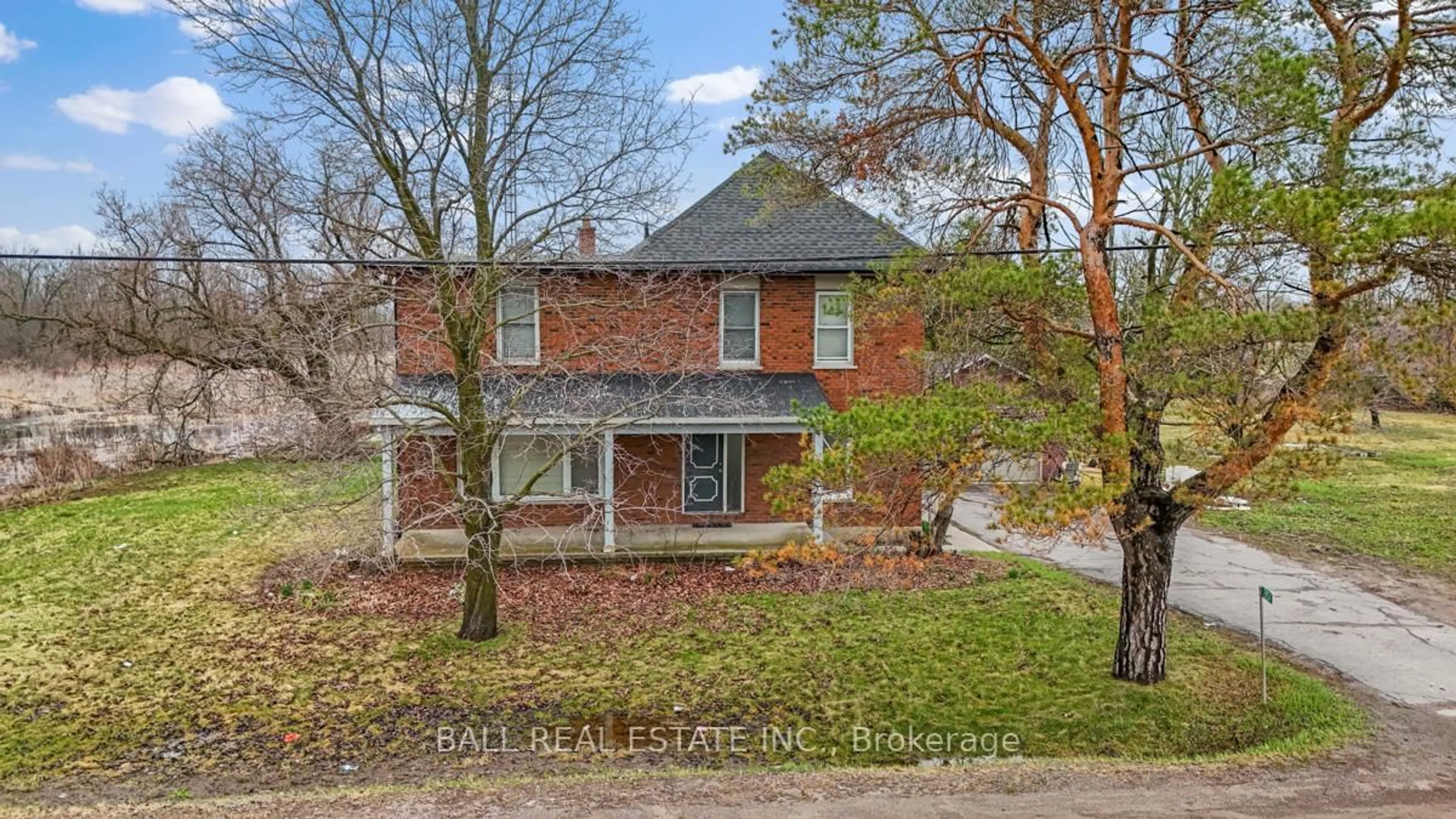 A pic from outside/outdoor area/front of a property/back of a property/a pic from drone, street for 2157 Keene Rd, Otonabee-South Monaghan Ontario K9J 6X9