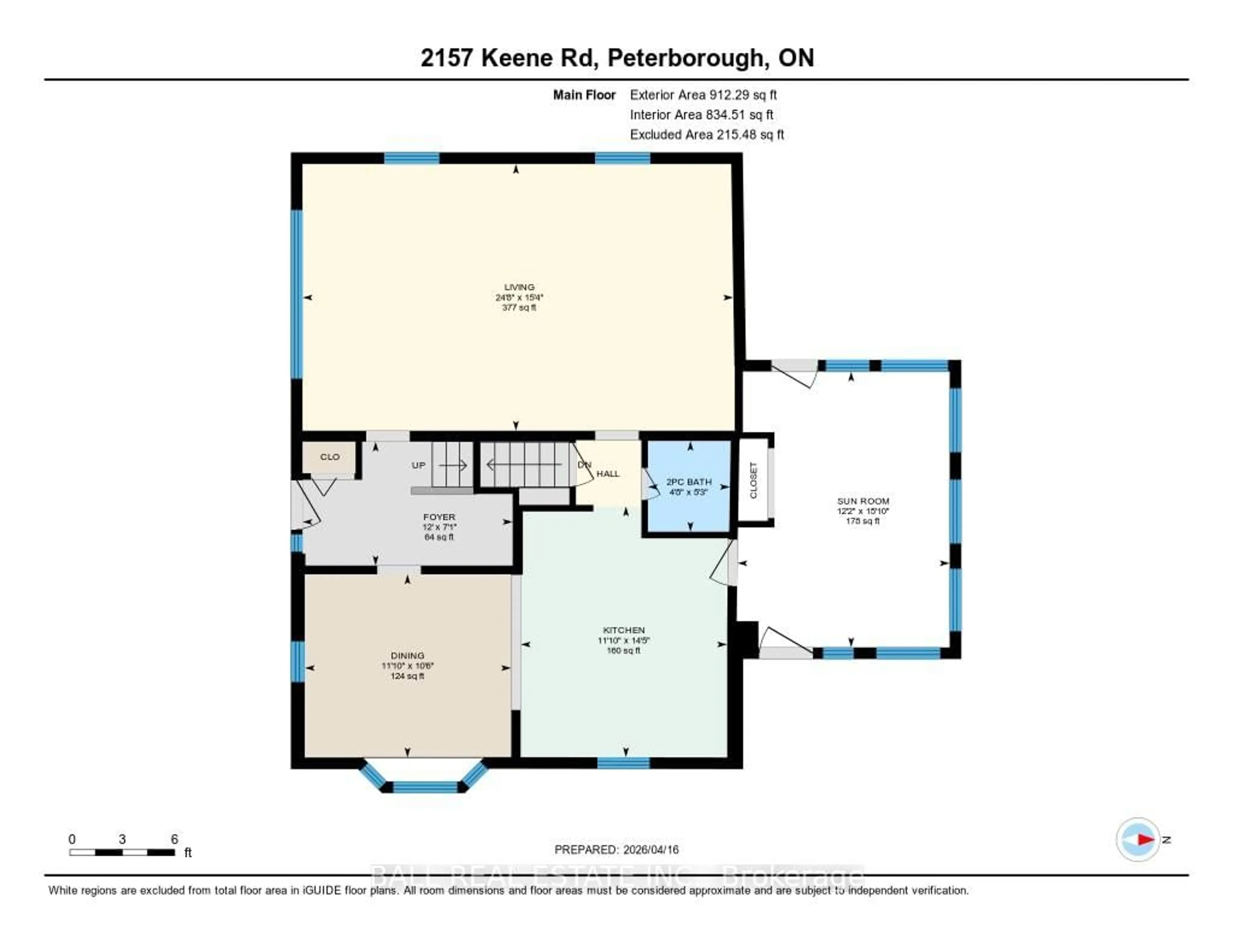 Floor plan for 2157 Keene Rd, Otonabee-South Monaghan Ontario K9J 6X9