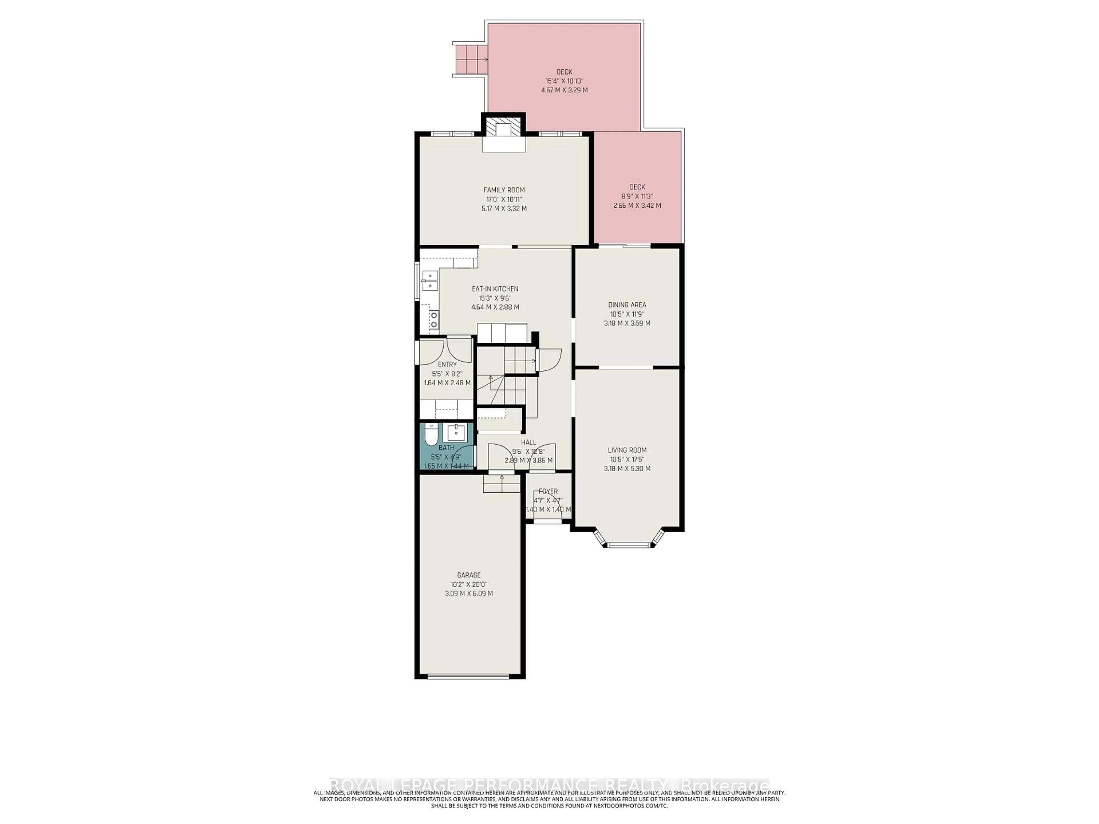 Floor plan for 6417 St Louis Dr, Ottawa Ontario K1C 2X9