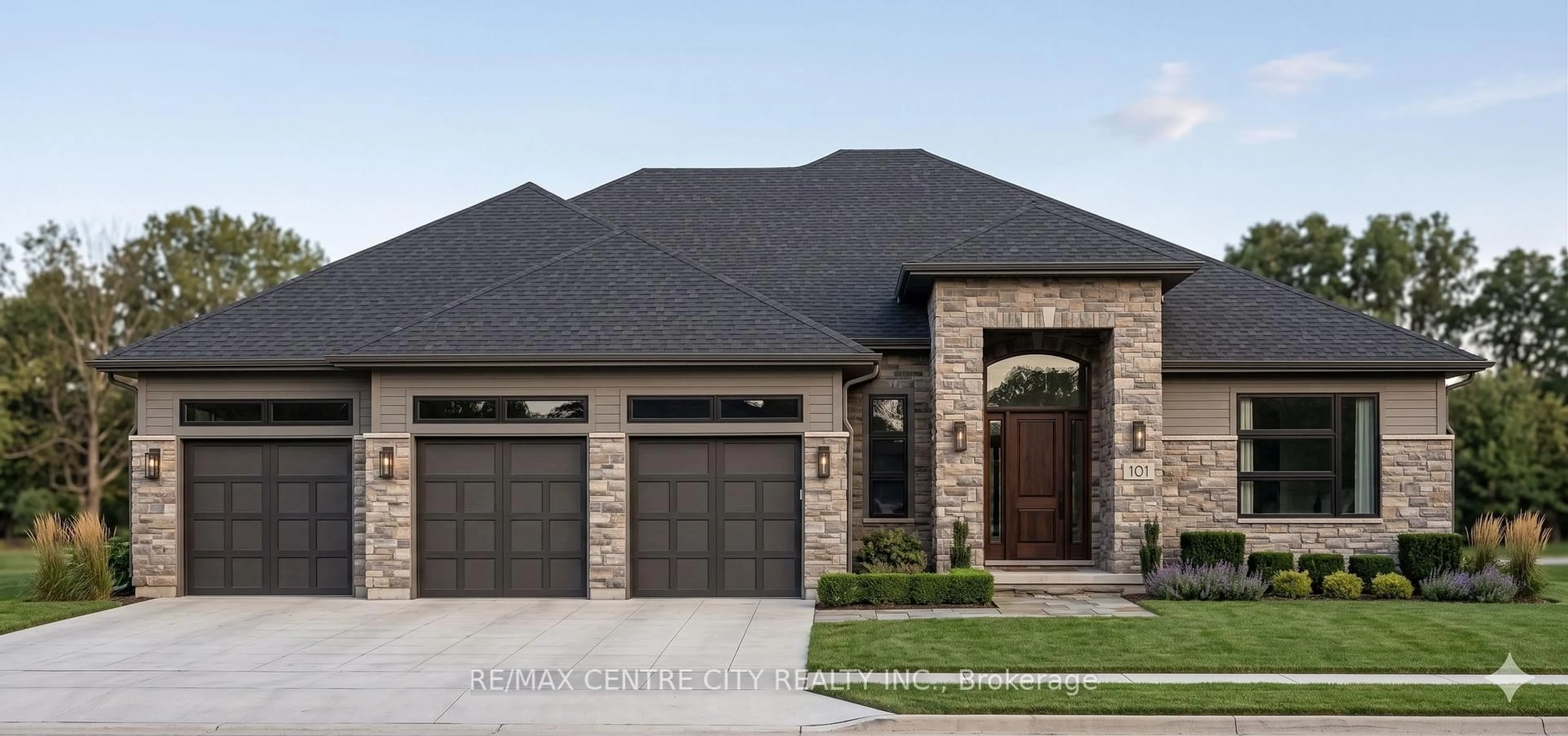 Home with brick exterior material, street for 4452 Thomas Rd, Southwold Ontario N5L 1J2