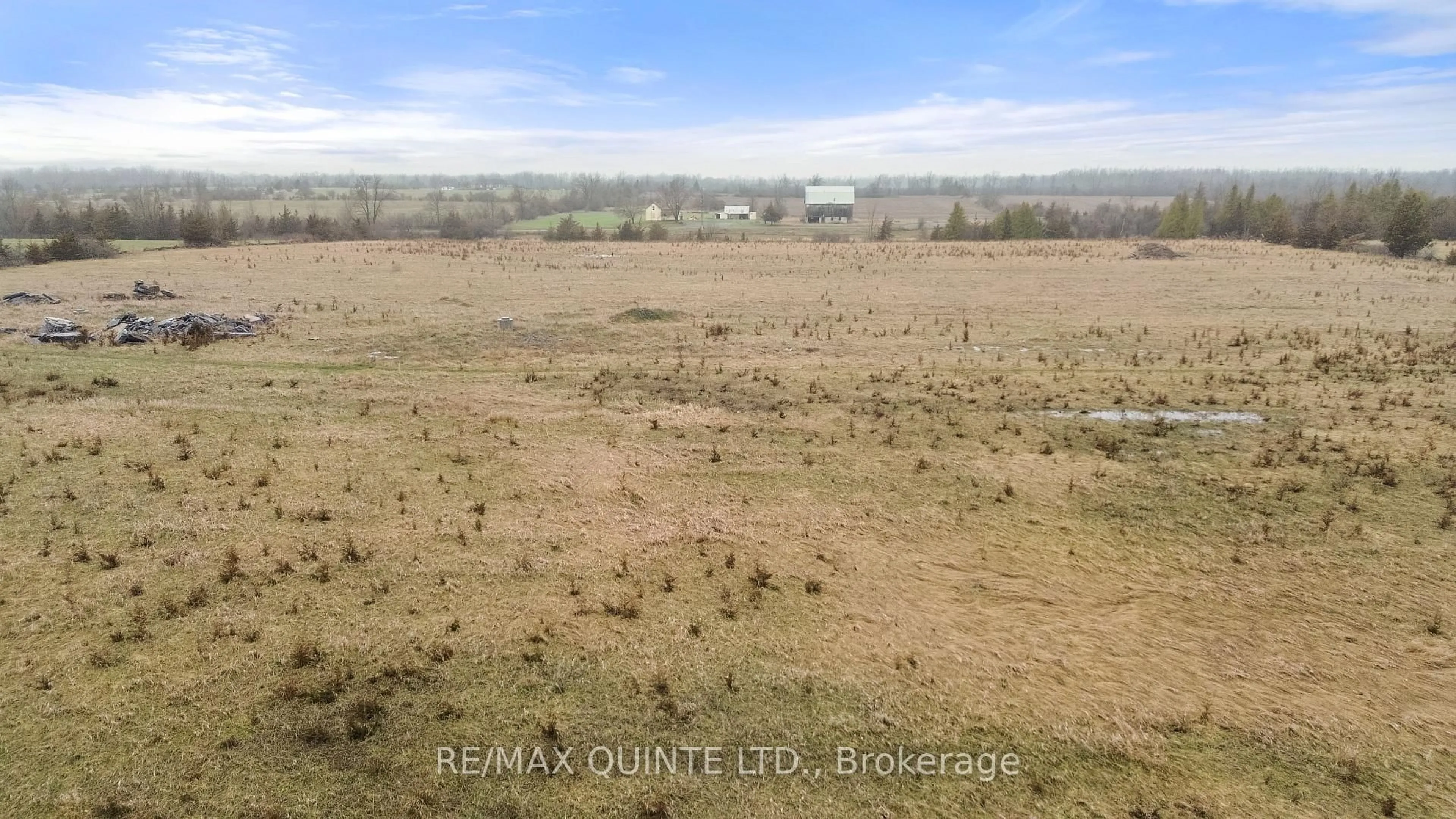 A pic from outside/outdoor area/front of a property/back of a property/a pic from drone, mountain view for 1214 Salem Rd, Prince Edward County Ontario K0K 1T0