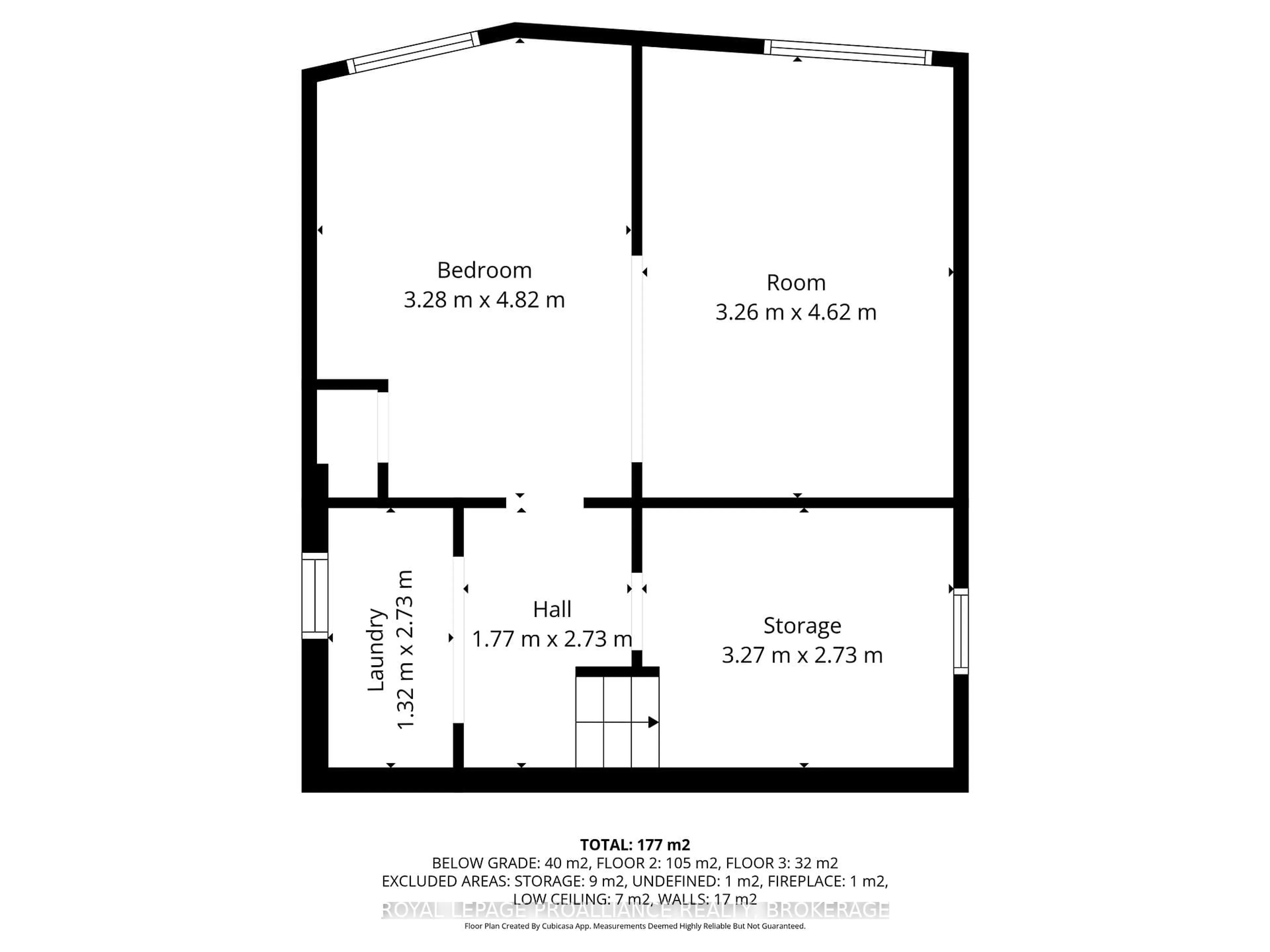 Floor plan for 199 North Shore Rd, Gananoque Ontario K7G 2V6