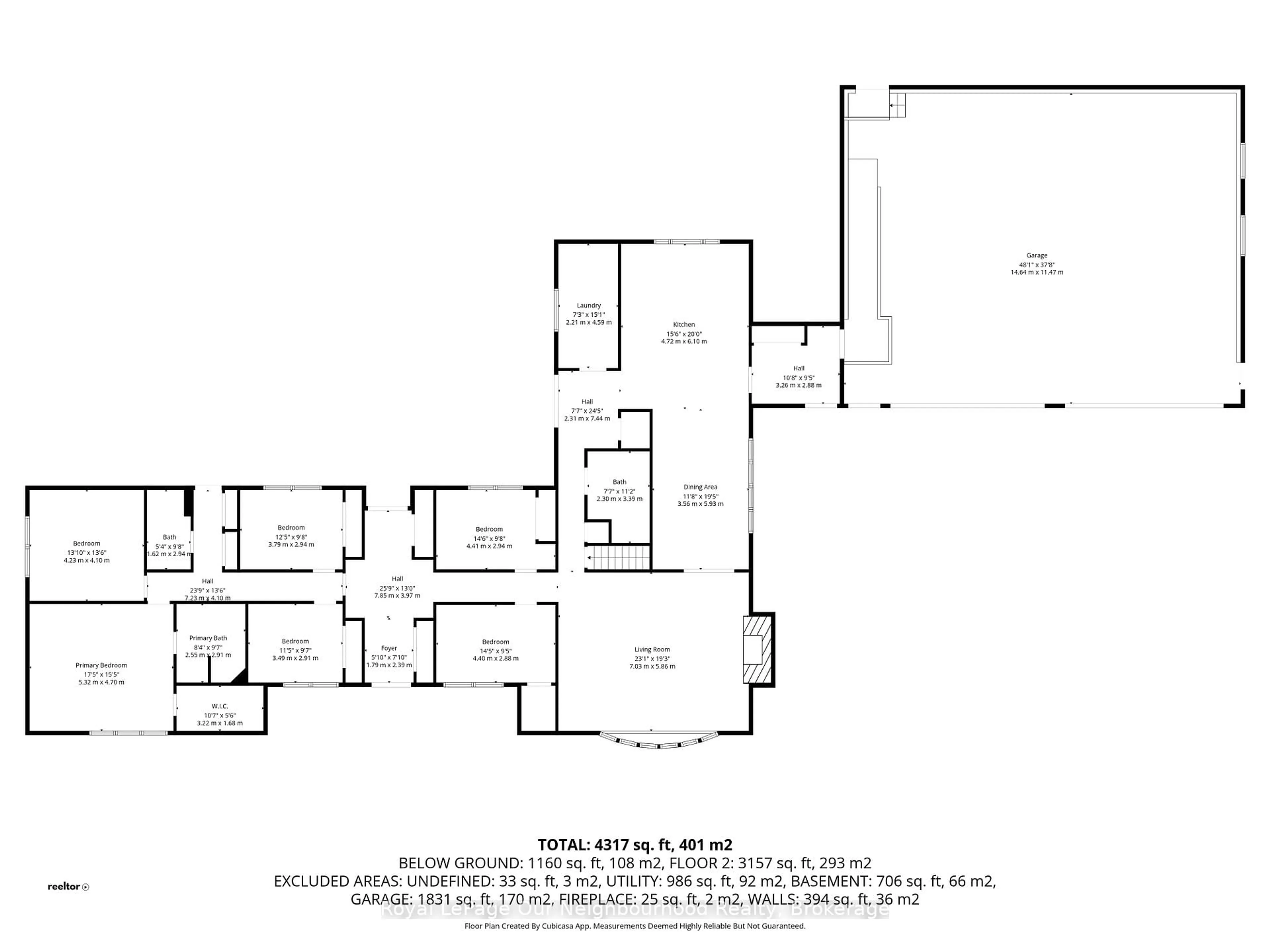 Floor plan for 211 Langford Dr, Trent Hills Ontario K0K 3K0