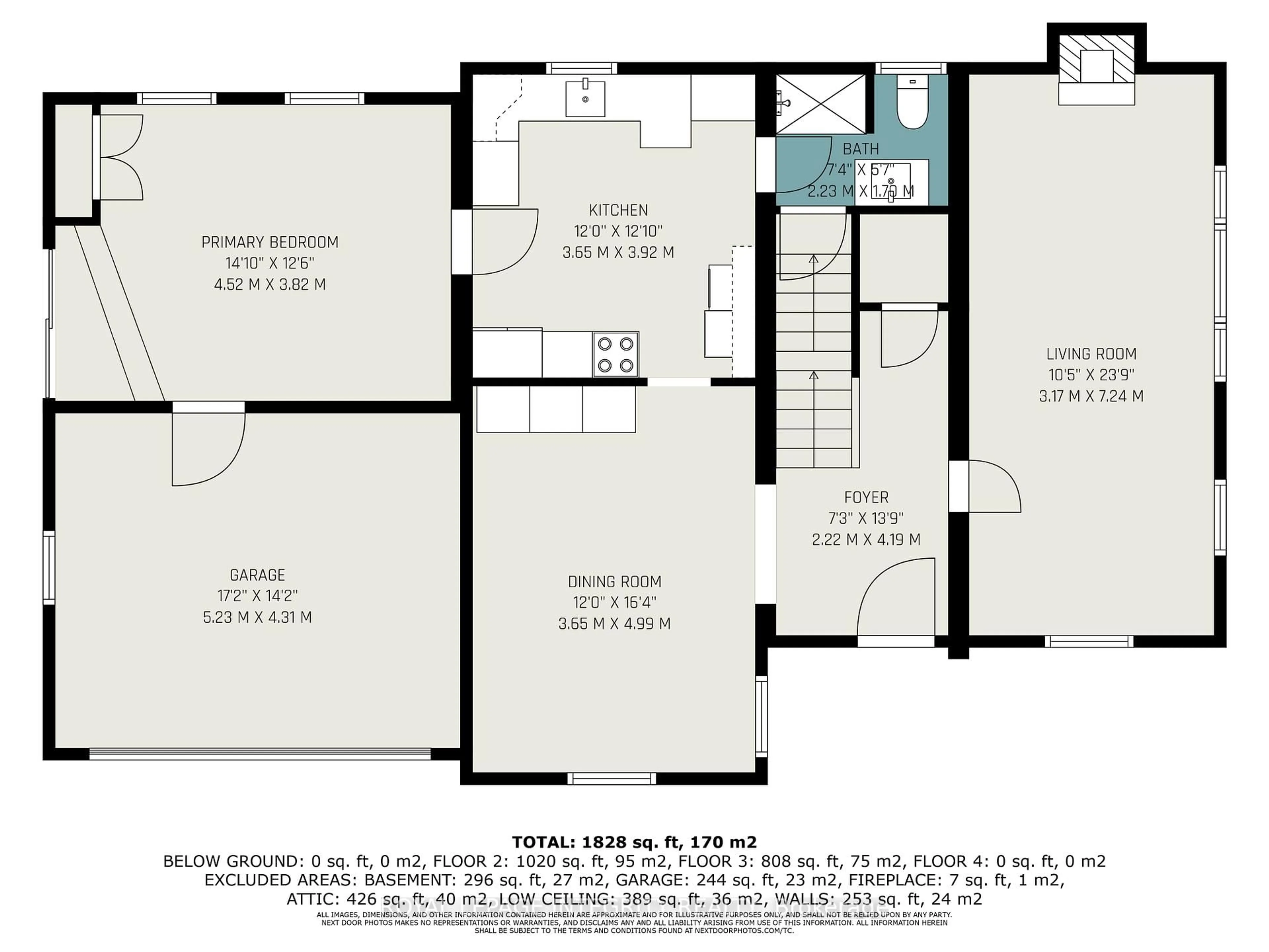 Floor plan for 101 Paul Dr, Lanark Ontario K0G 1K0