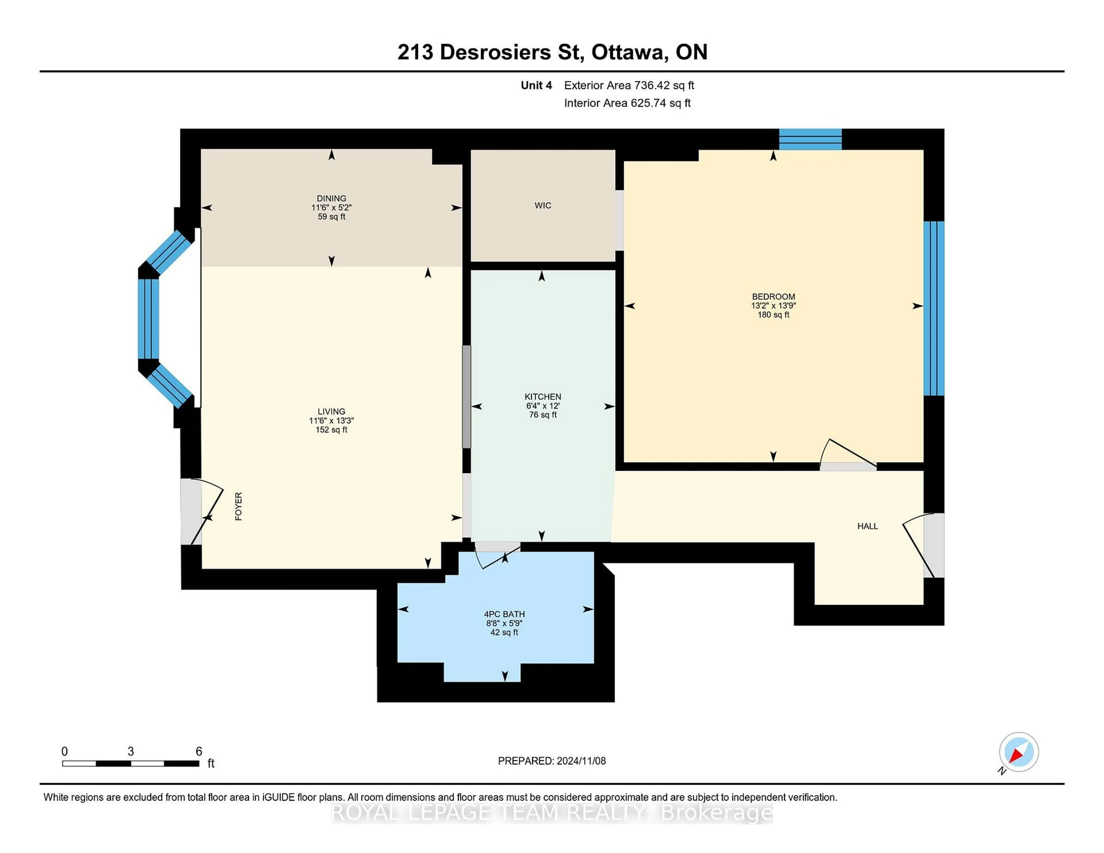 Floor plan for 213 Desrosiers St, Ottawa Ontario K1L 7T2