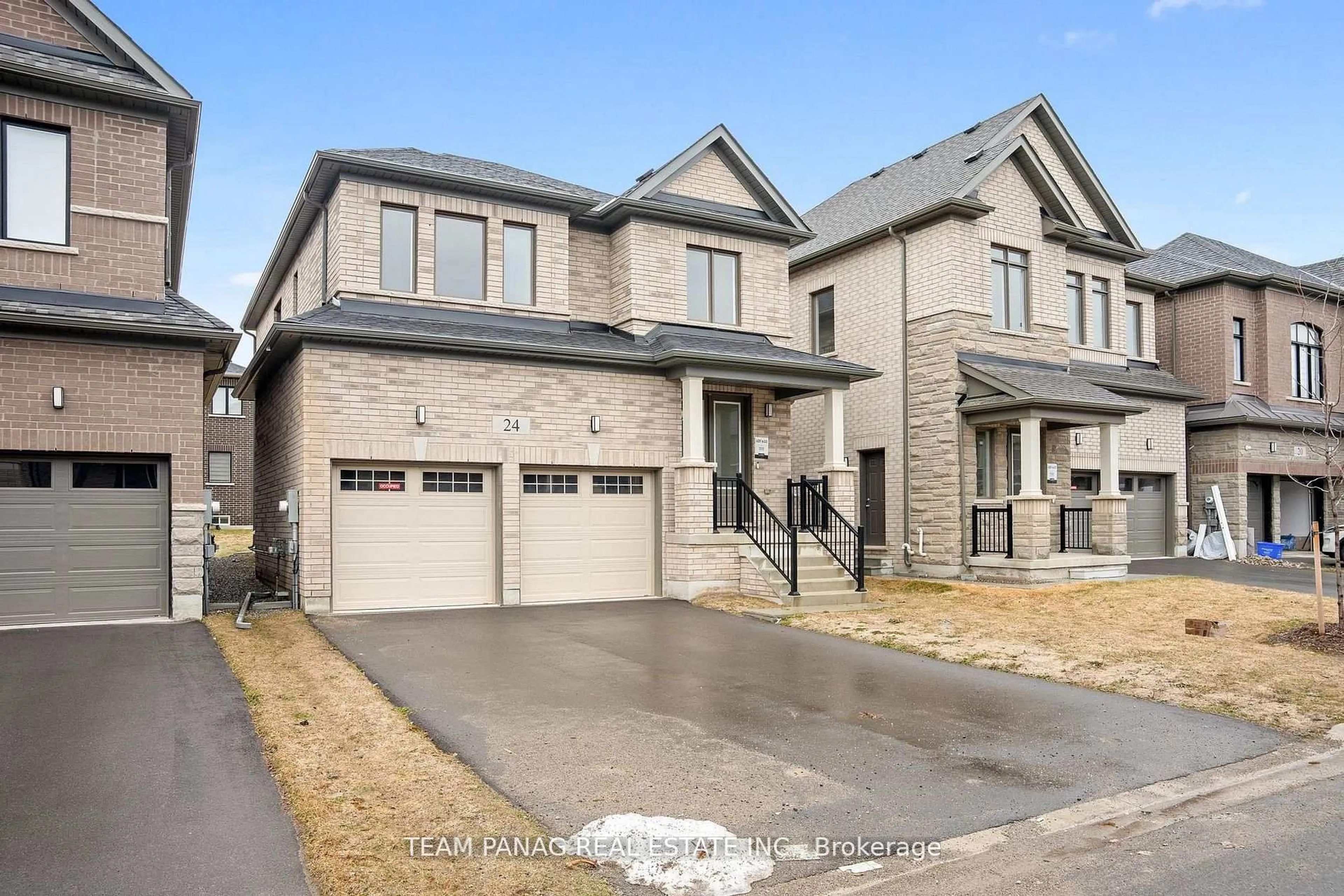 Home with brick exterior material, street for 24 Tyler Ave, Erin Ontario N0B 1T0