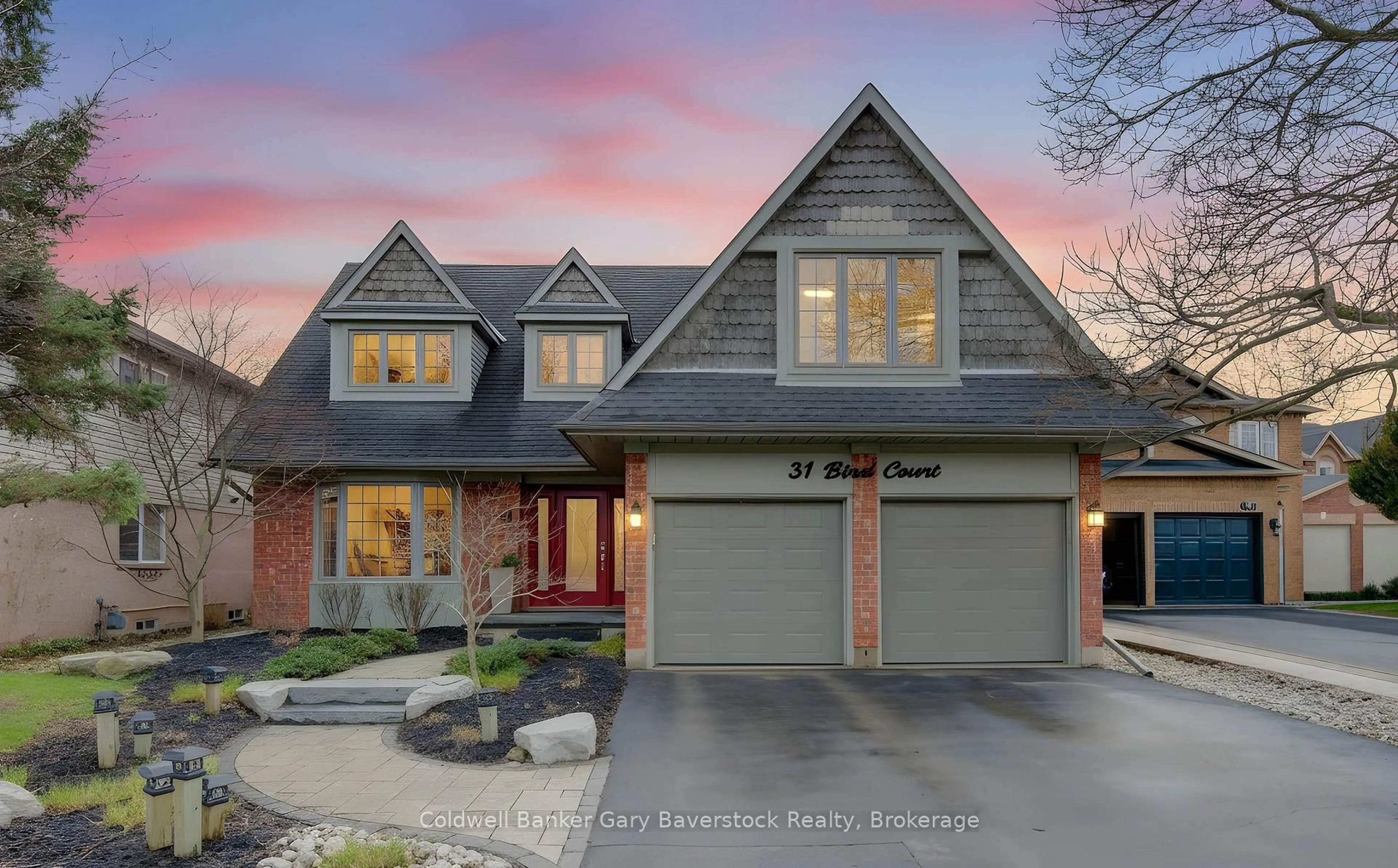 Home with brick exterior material, street for 31 Bird Crt, Cambridge Ontario N1T 1V6