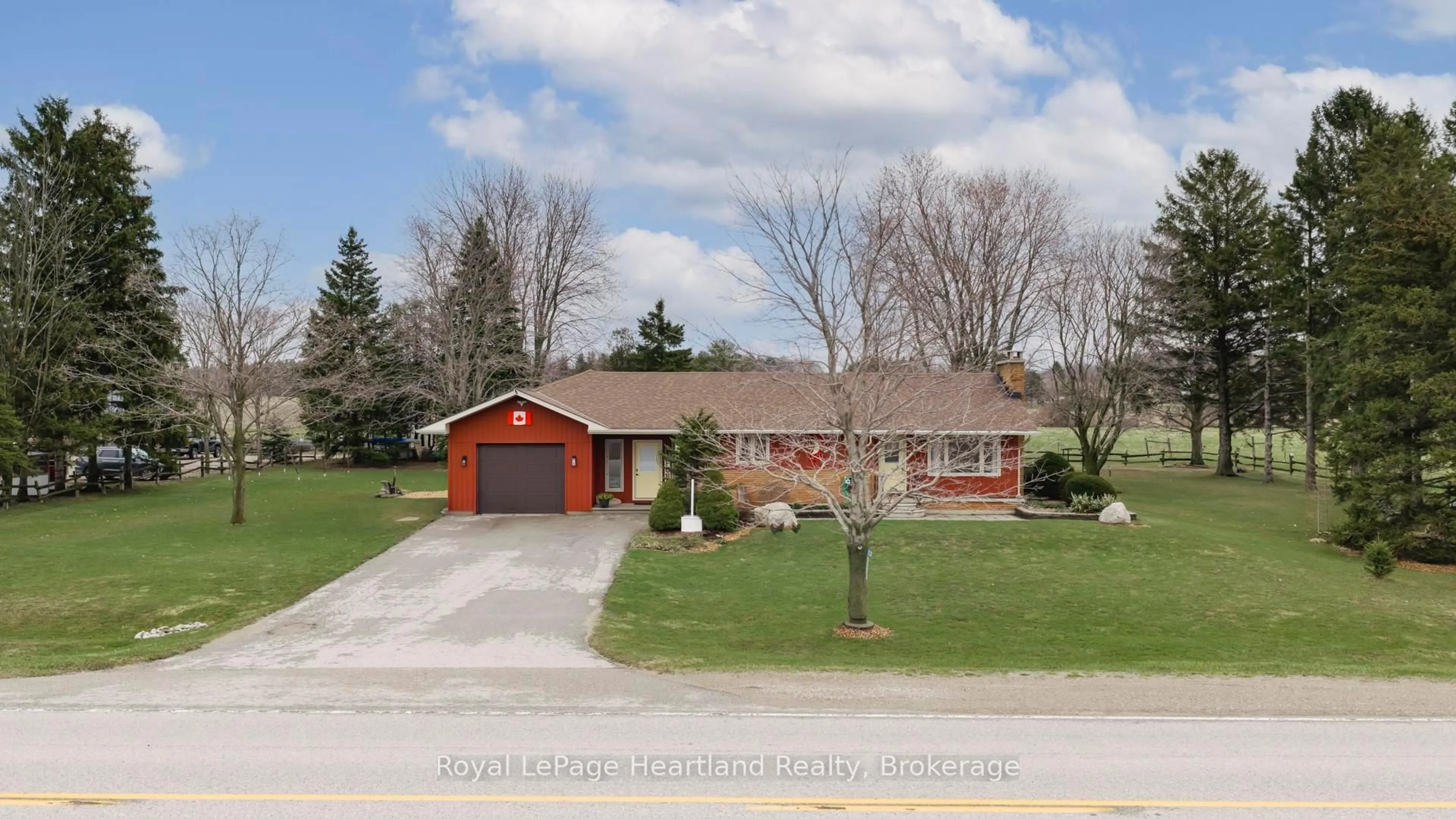 Home with brick exterior material, street for 80308 Baseline Rd, Central Huron Ontario N0M 1L0