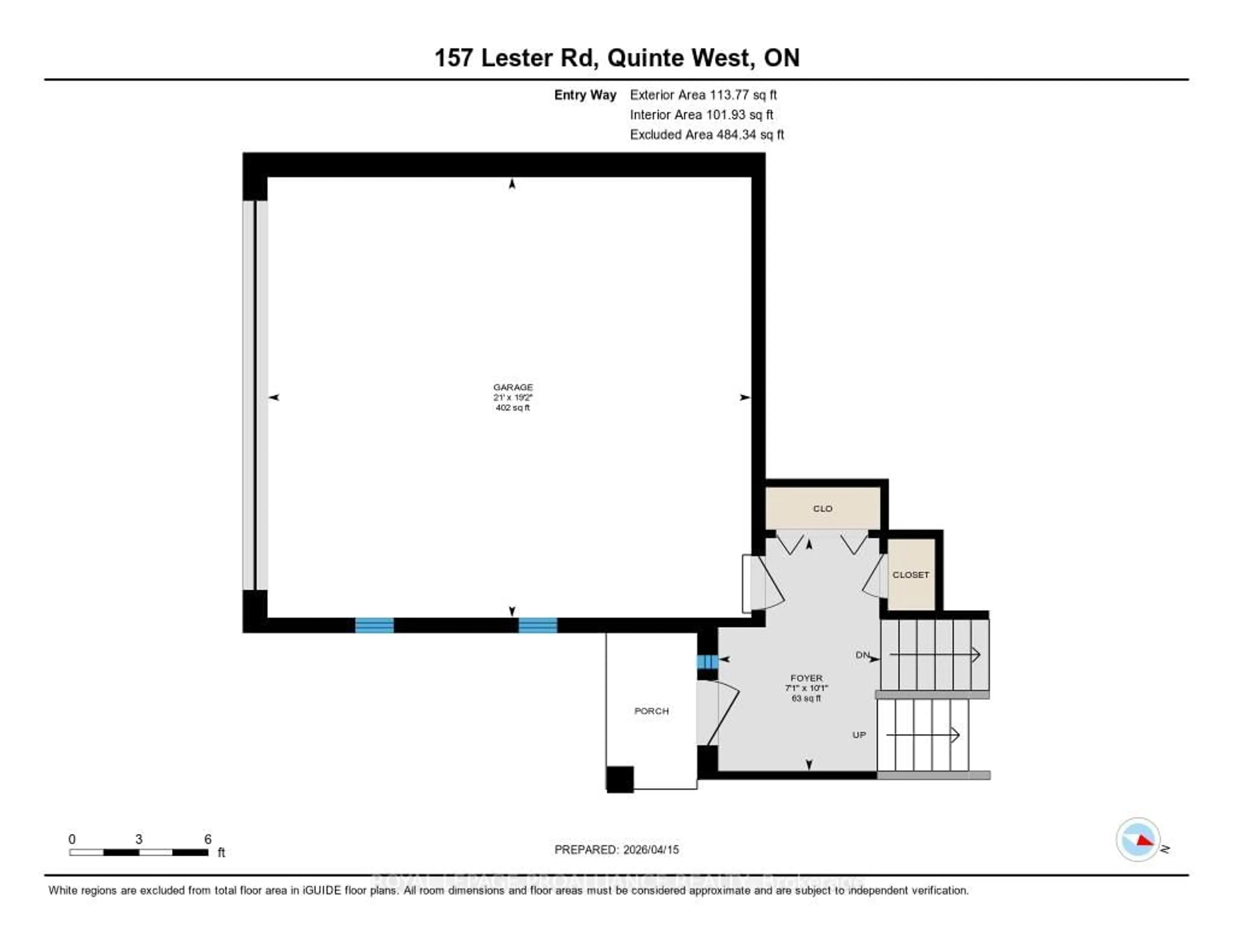 Floor plan for 157 Lester Rd, Trenton Ontario K8V 5P8