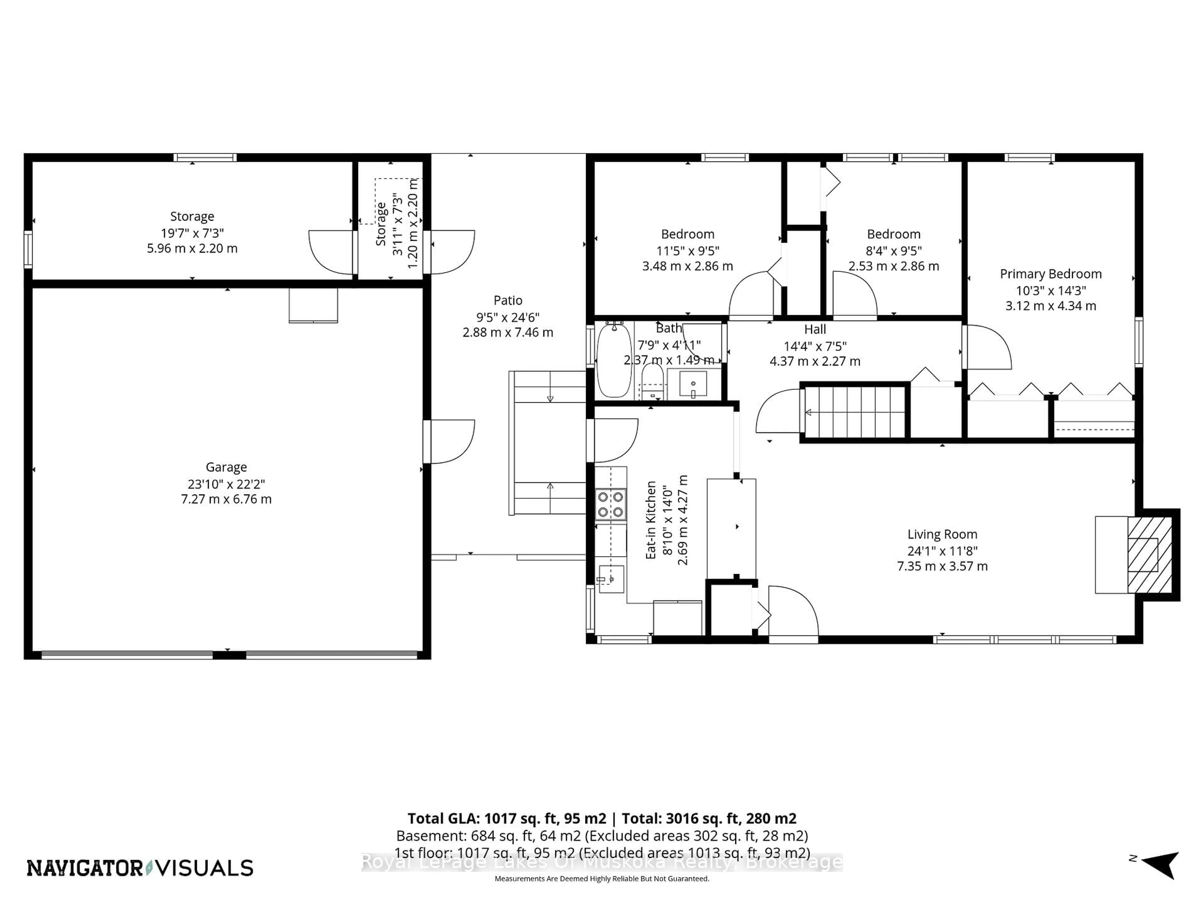 Floor plan for 42 Riverside Dr, Huntsville Ontario P1H 1R6