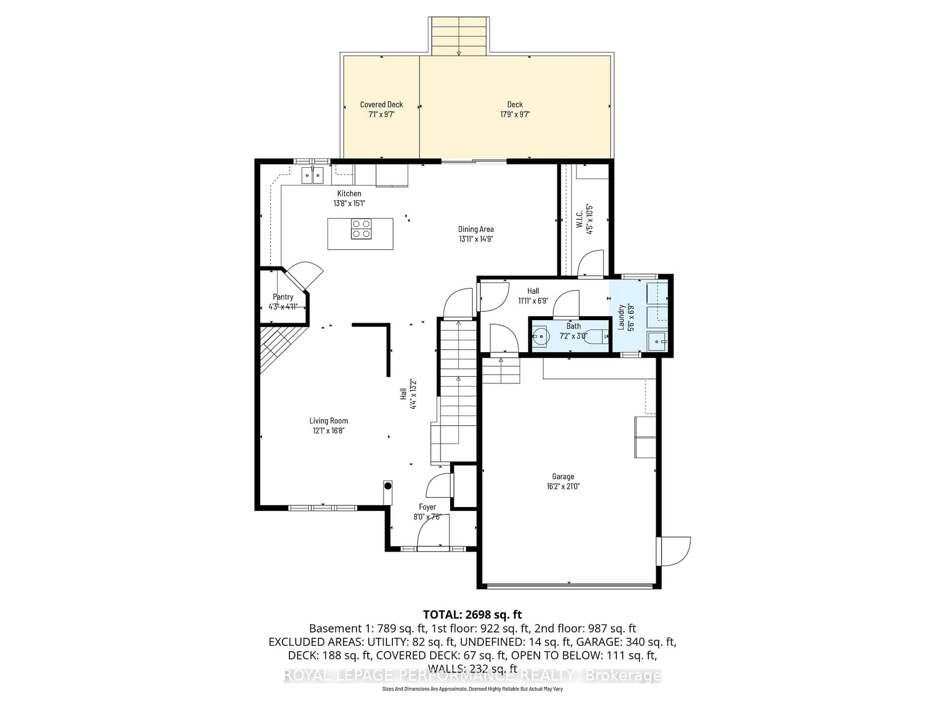 Floor plan for 90 South Indian Dr, The Nation Ontario K0A 2M0
