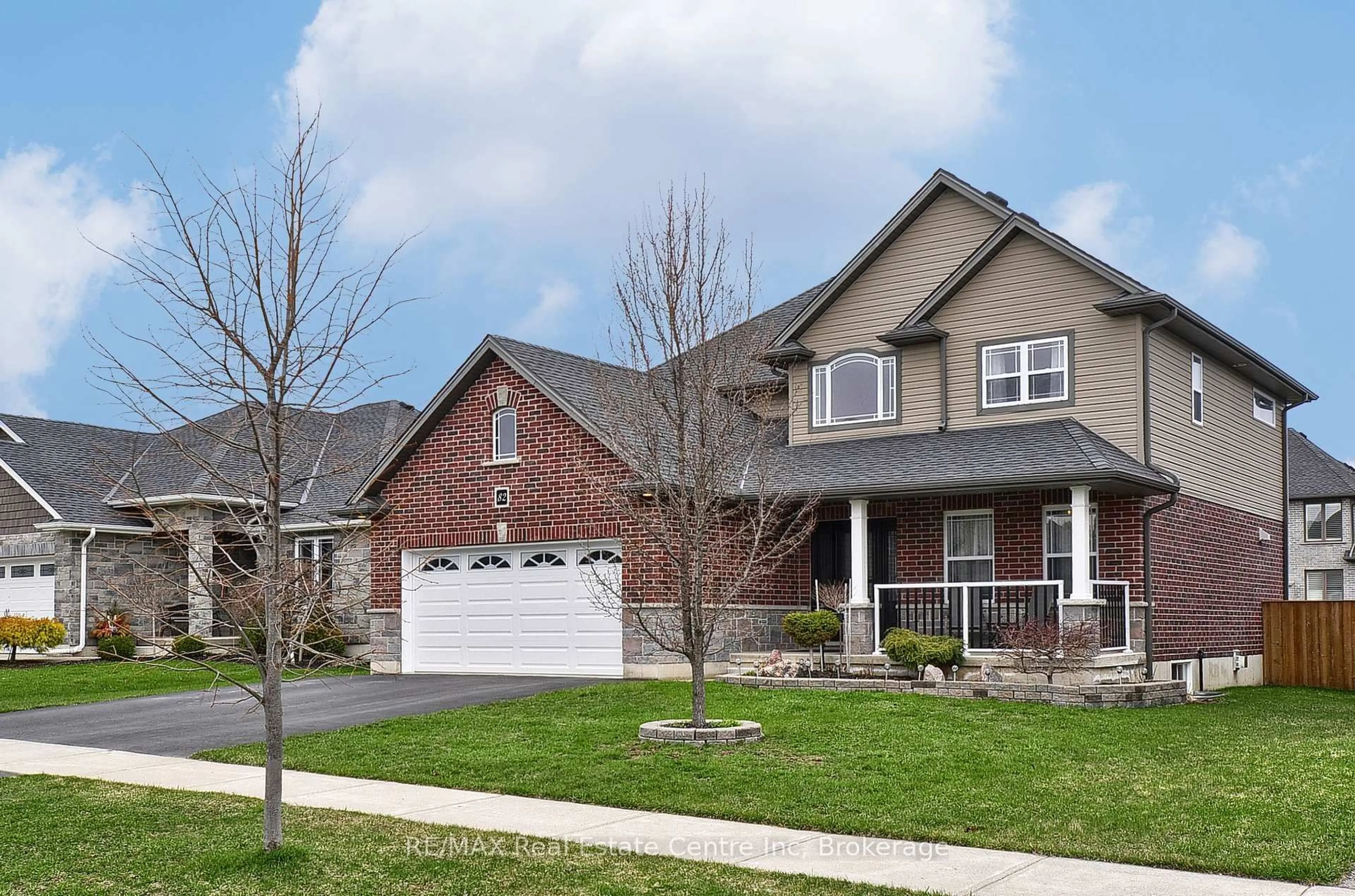 Home with brick exterior material, street for 82 Curtis St, East Zorra-Tavistock Ontario N0J 1M0