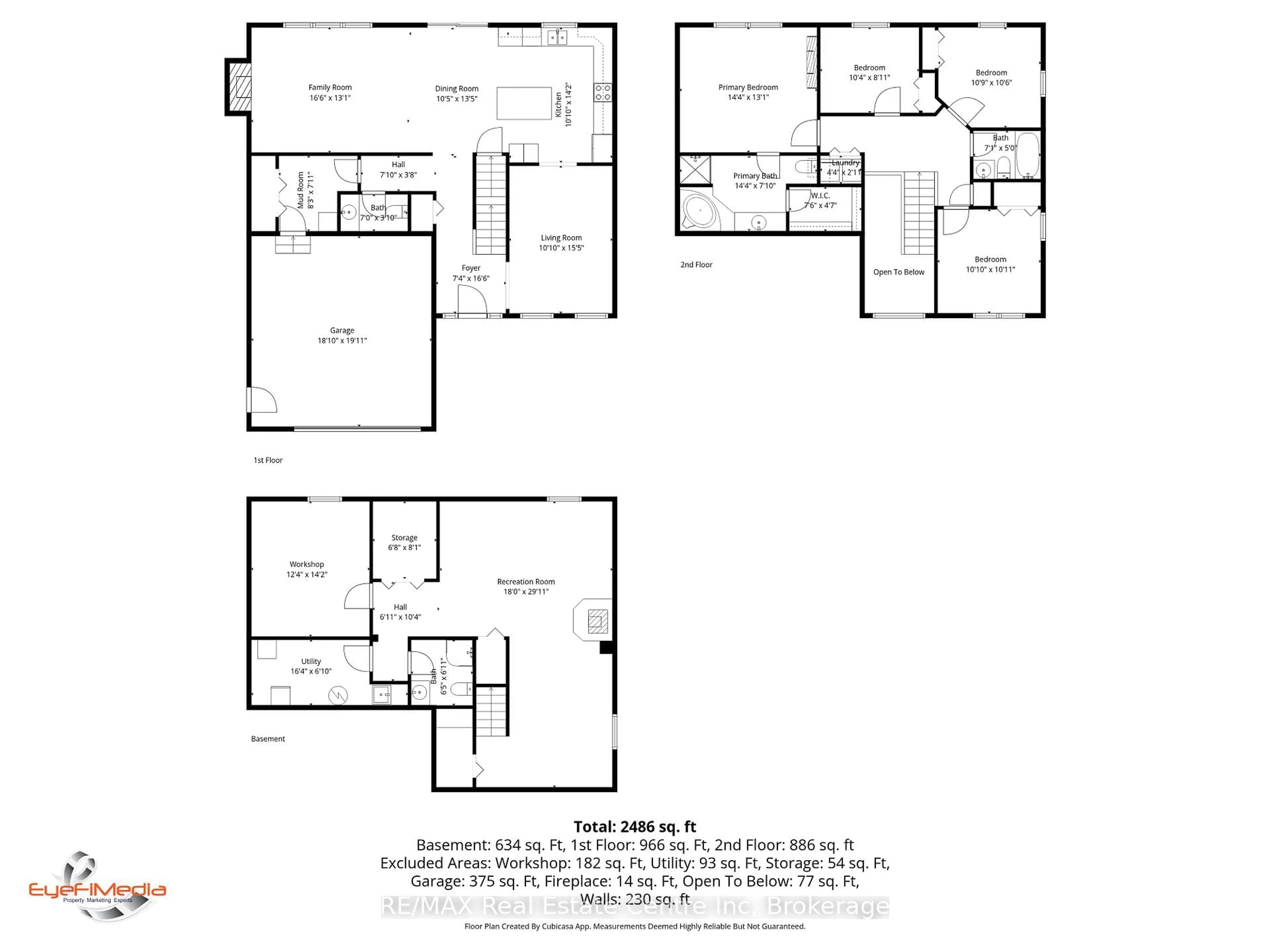 Floor plan for 82 Curtis St, East Zorra-Tavistock Ontario N0J 1M0