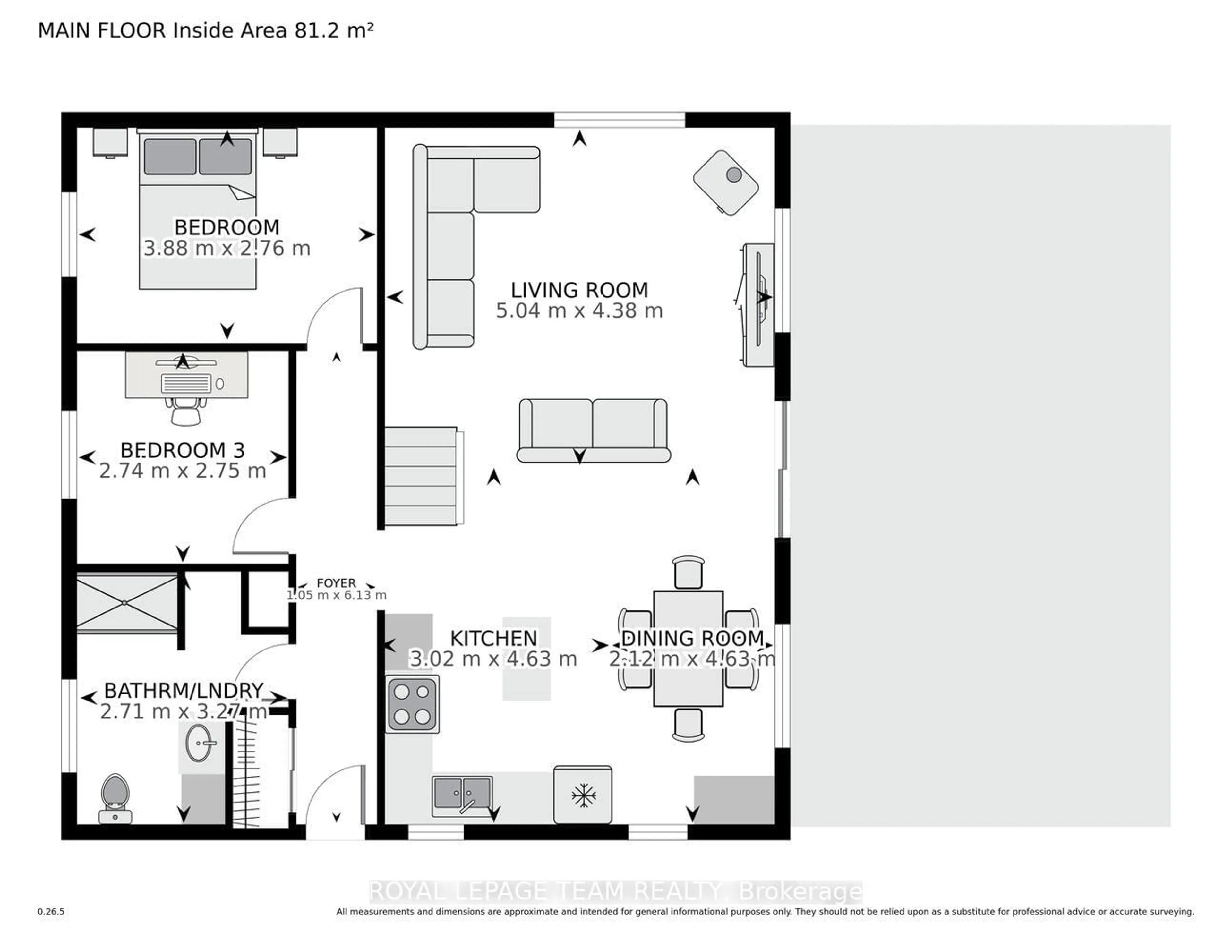 Floor plan for 964 Spruce Lane, Leeds and the Thousand Islands Ontario K0G 1X0